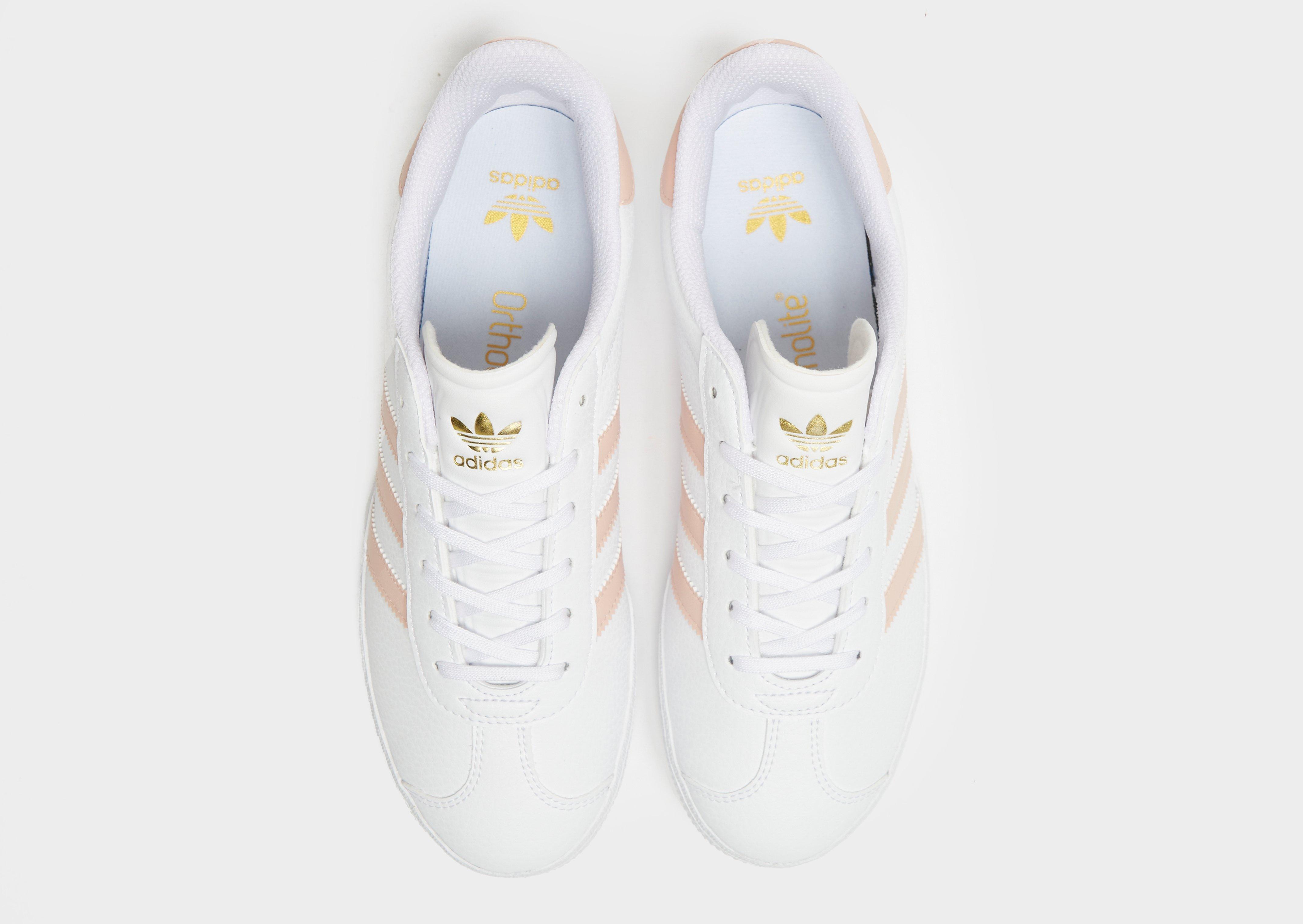 adidas gazelle white junior