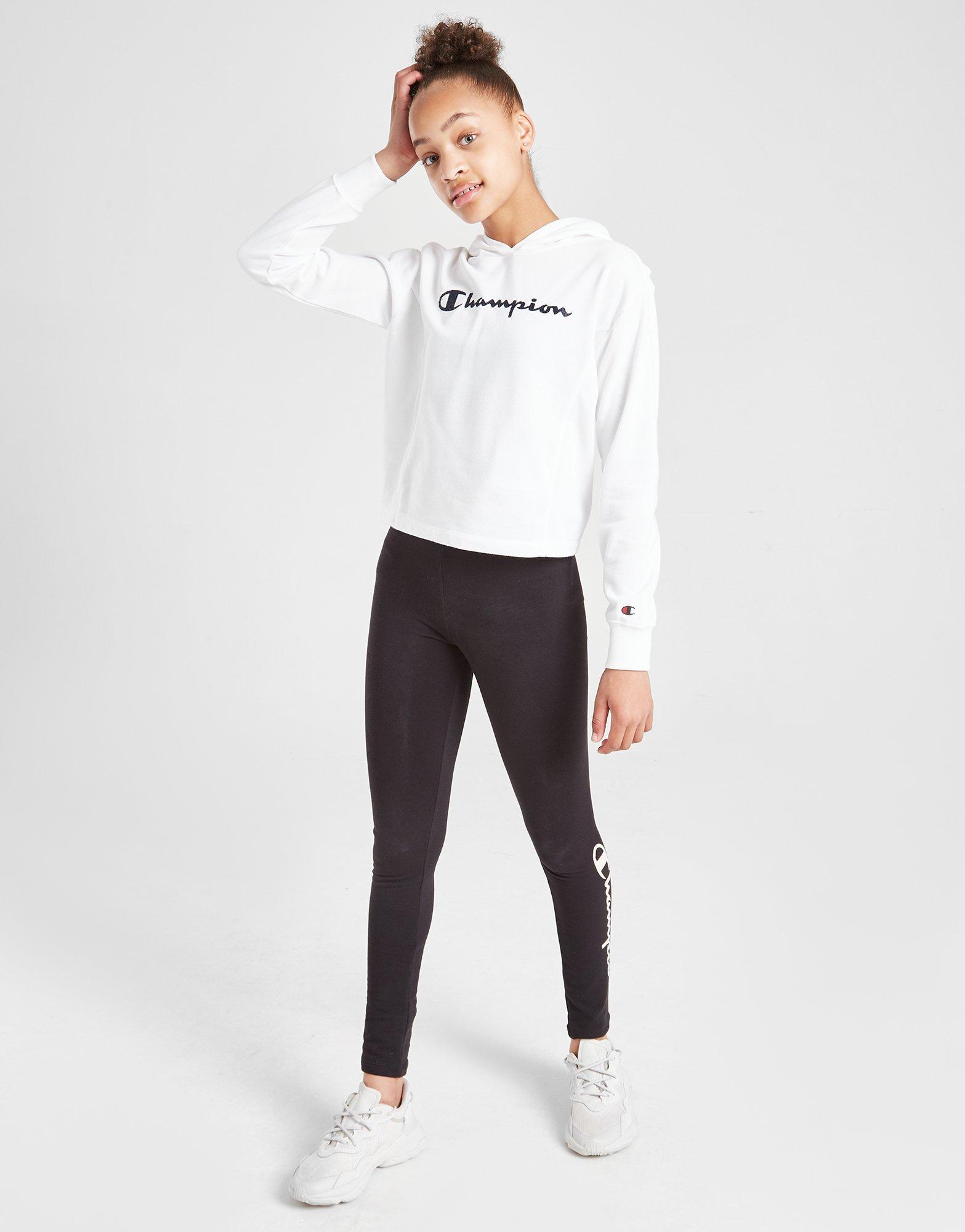 champion grey hoodie junior