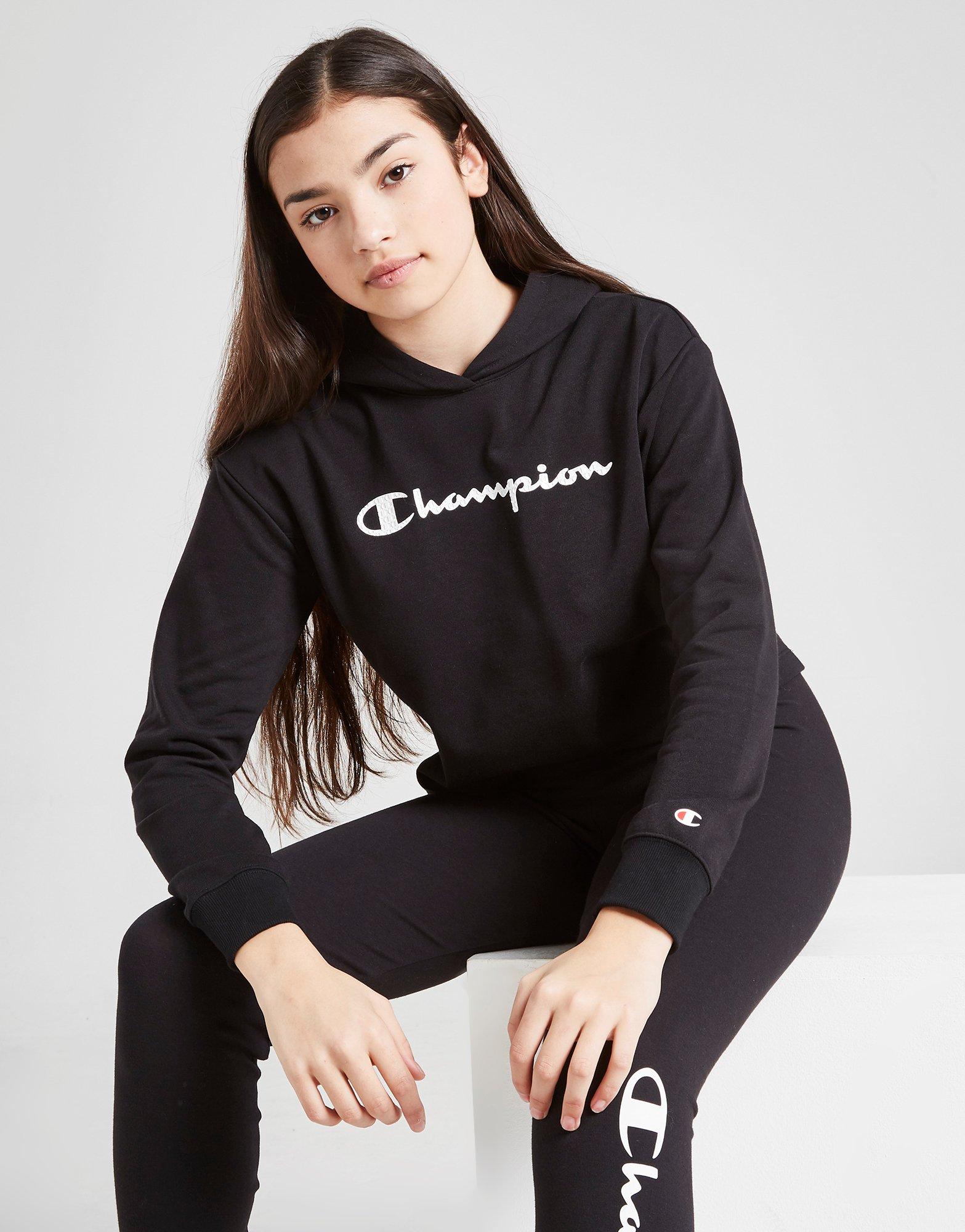 champion sweater crop top junior