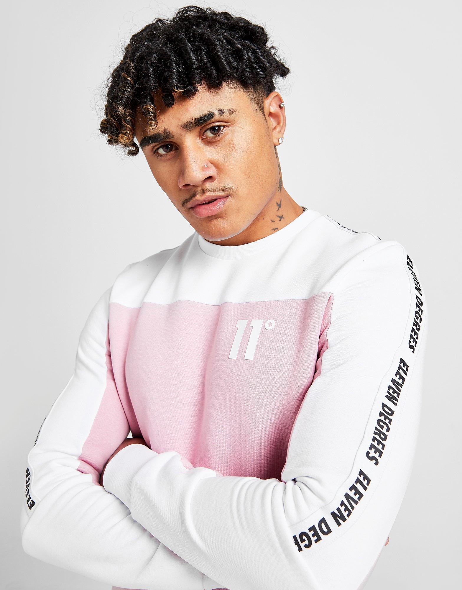 pink 11 degrees hoodie