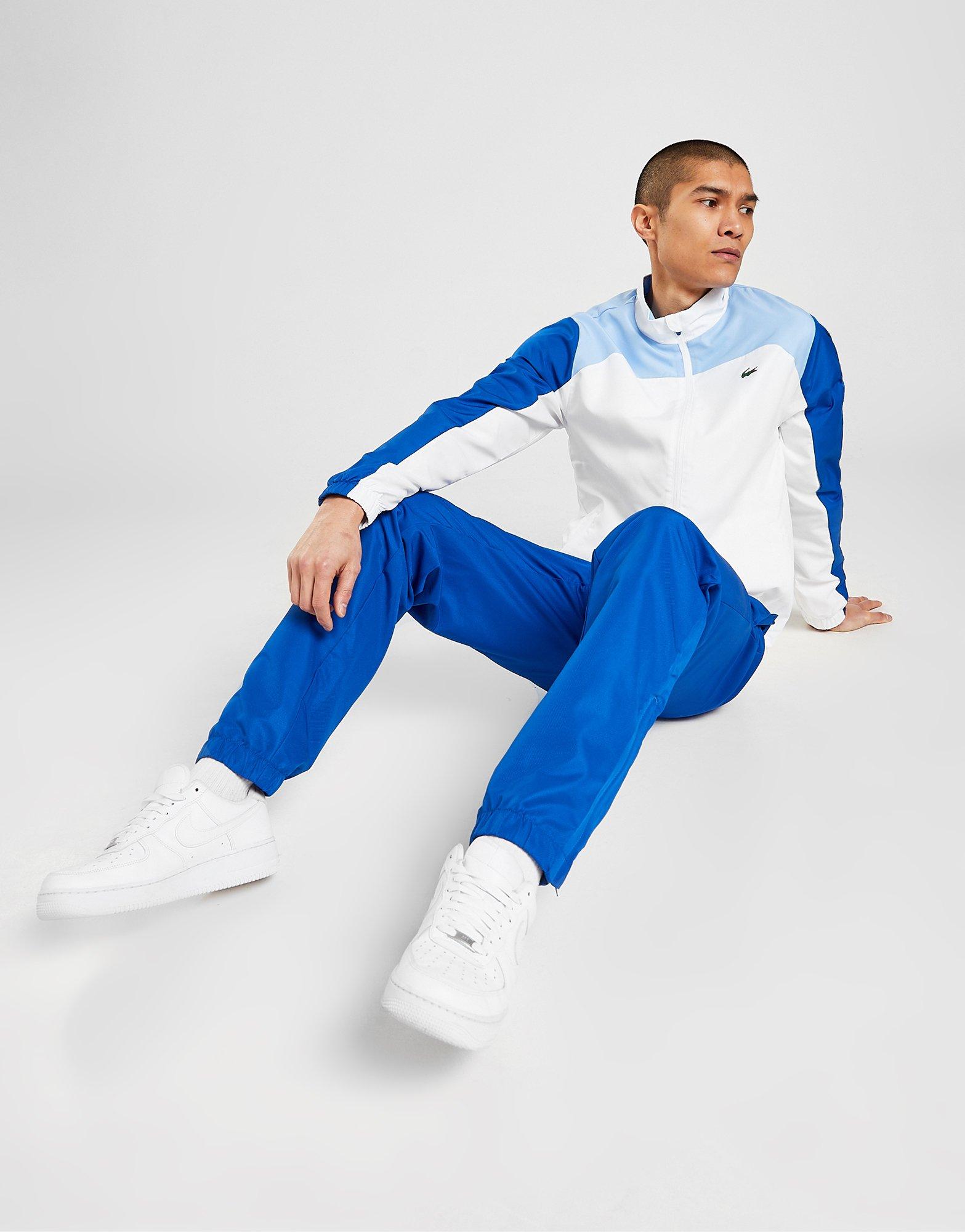 lacoste woven tracksuit