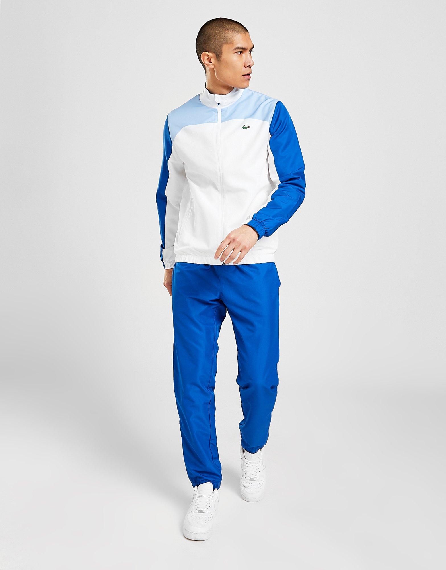 lacoste woven tracksuit