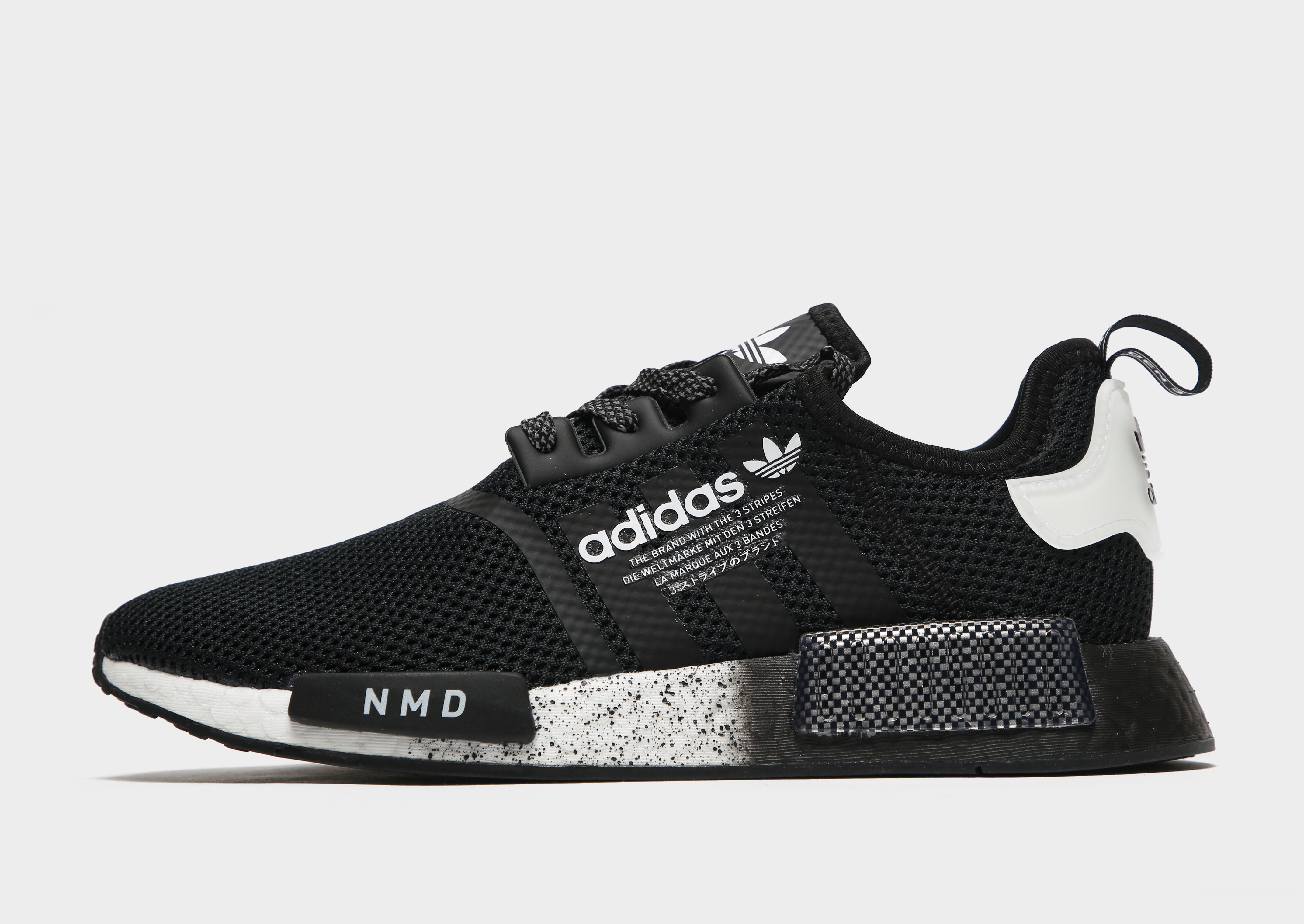 Black adidas Originals NMD_R1 | JD Sports