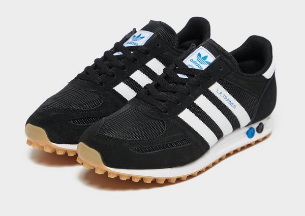 Shoppa Adidas Originals La Trainer Herr I En Svart Farg