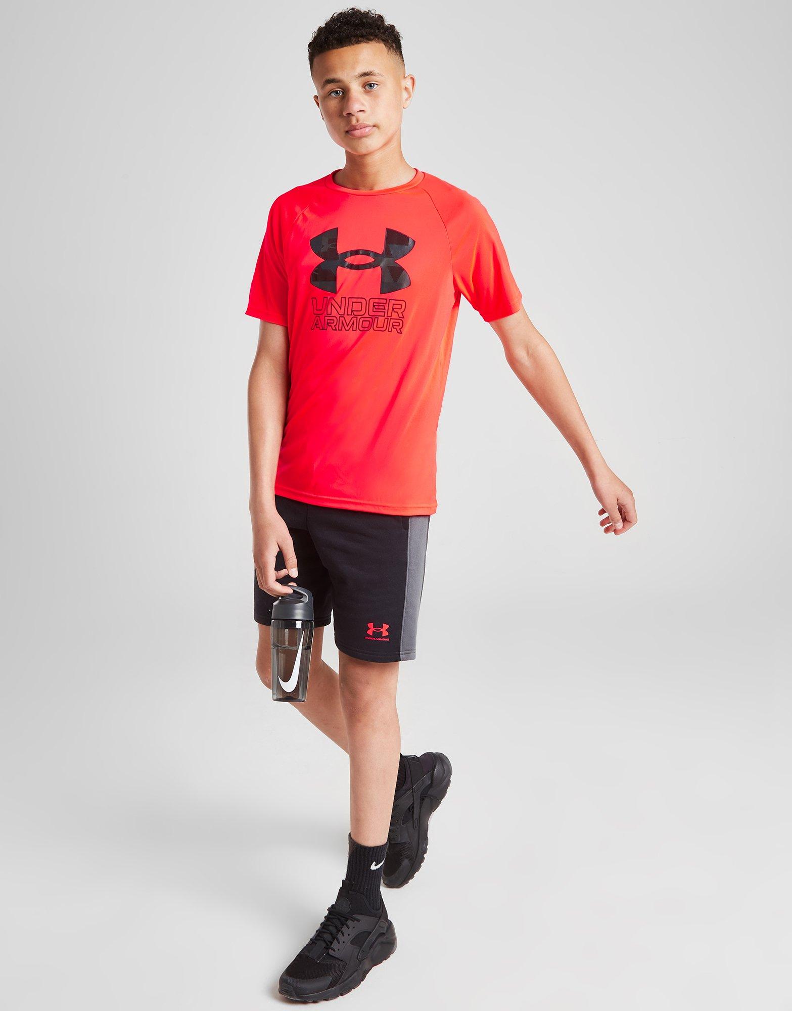 Under Armour Tech Hybrid Print Fill T-Shirt Junior