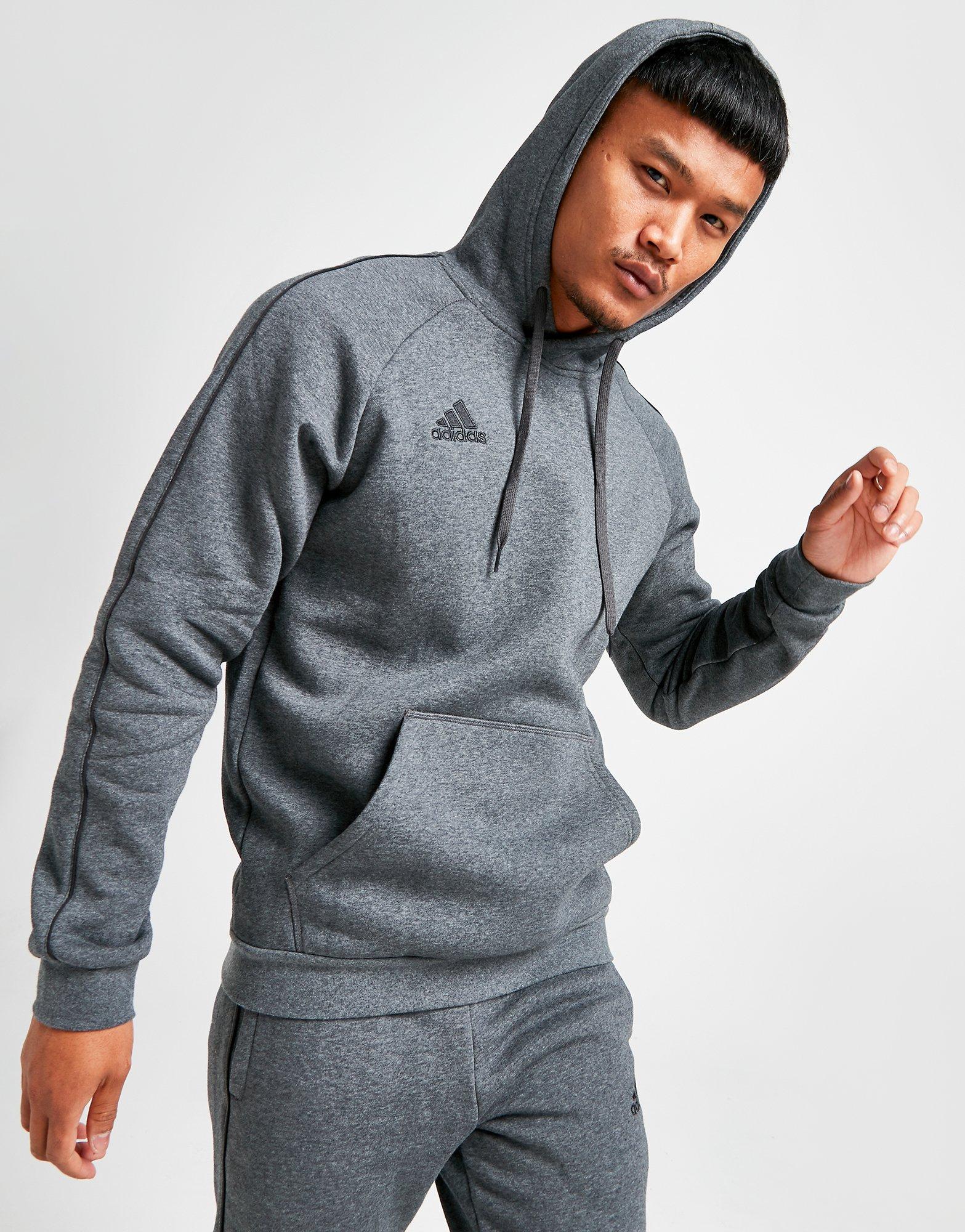 adidas originals tape fleece overhead hoodie