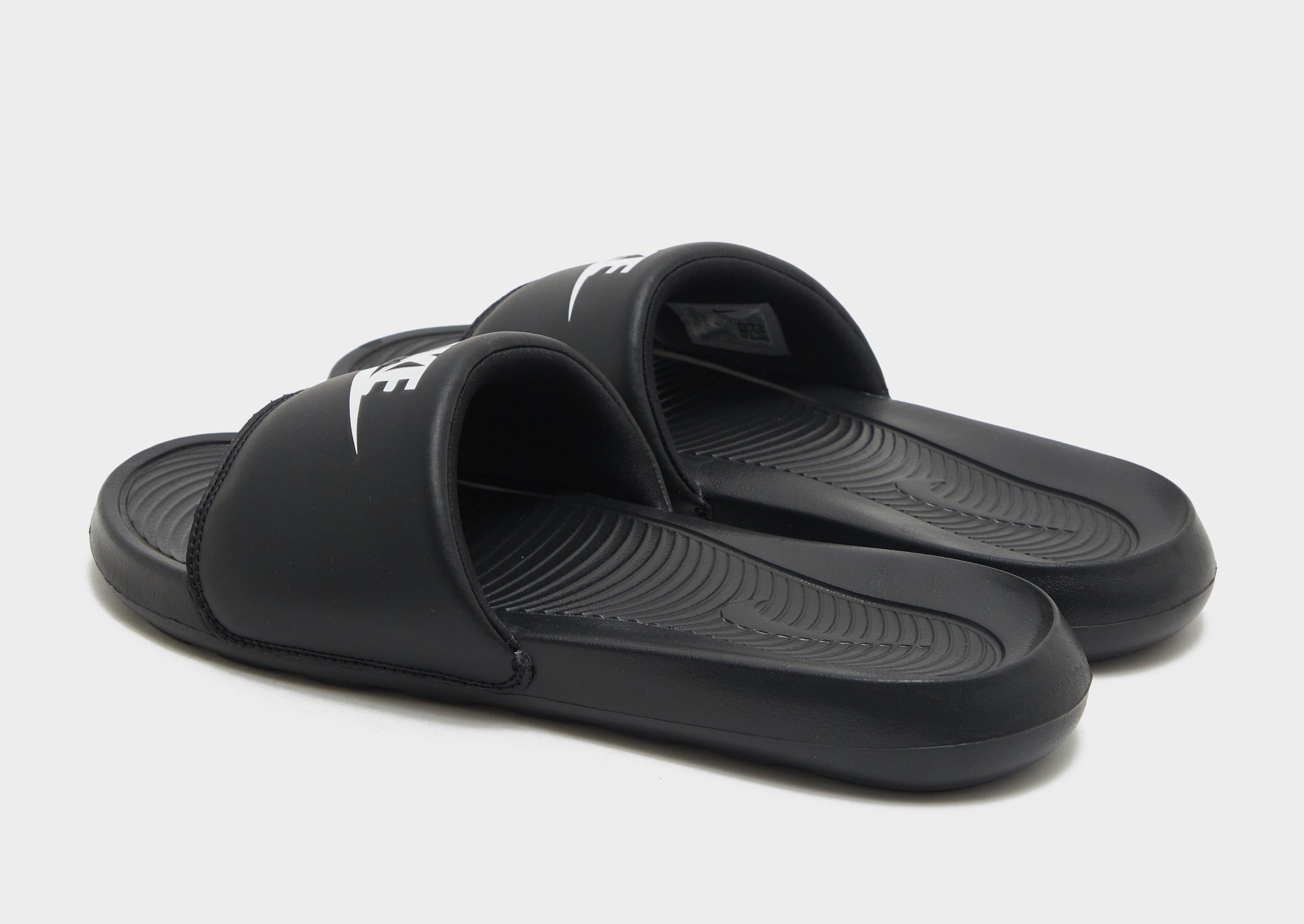 Buy Black Nike Victori Slides