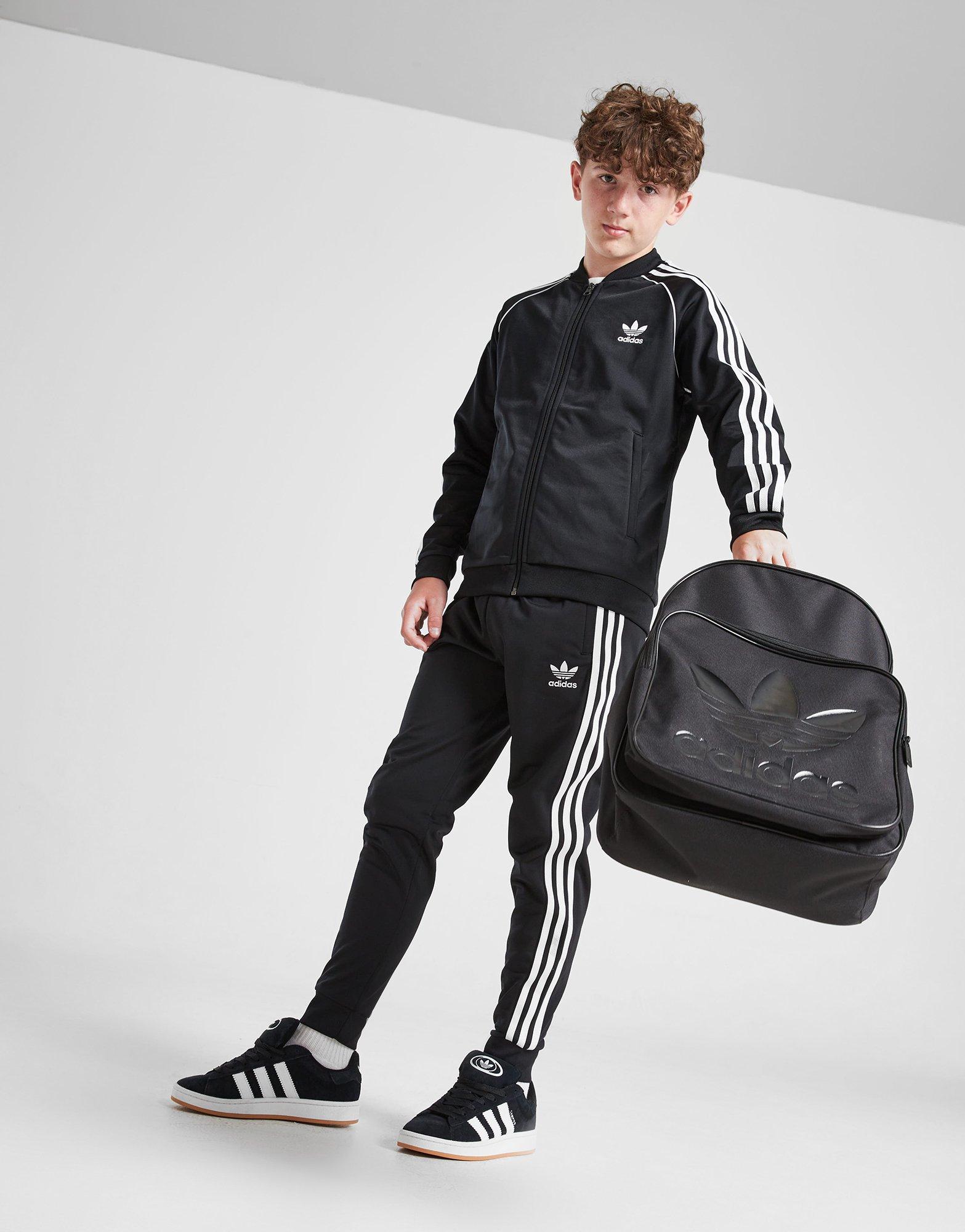 Sonrisa Iniciar sesión Interrupción adidas Originals chaqueta de chándal SS júnior en Negro | JD Sports España