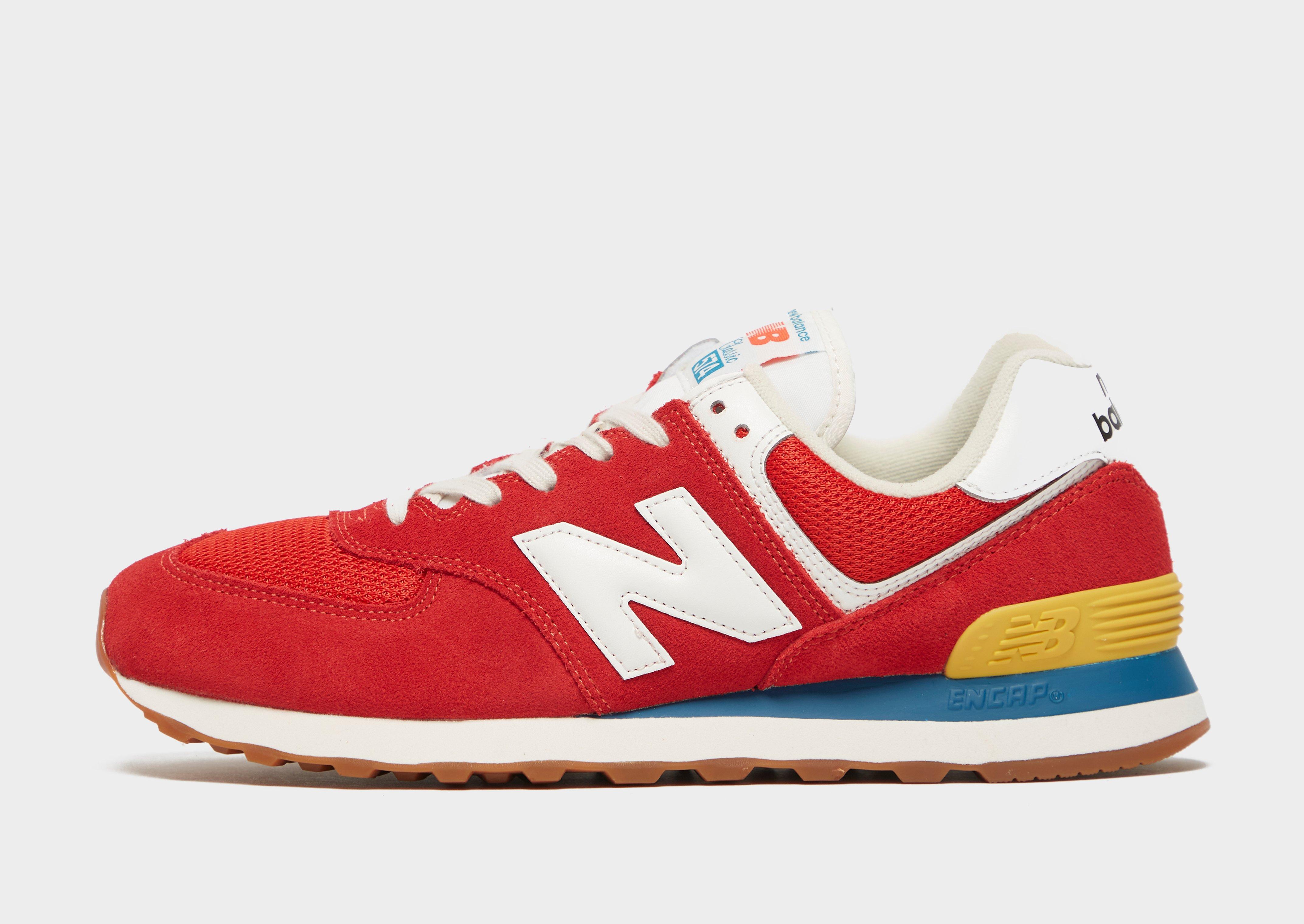 all red 574 new balance