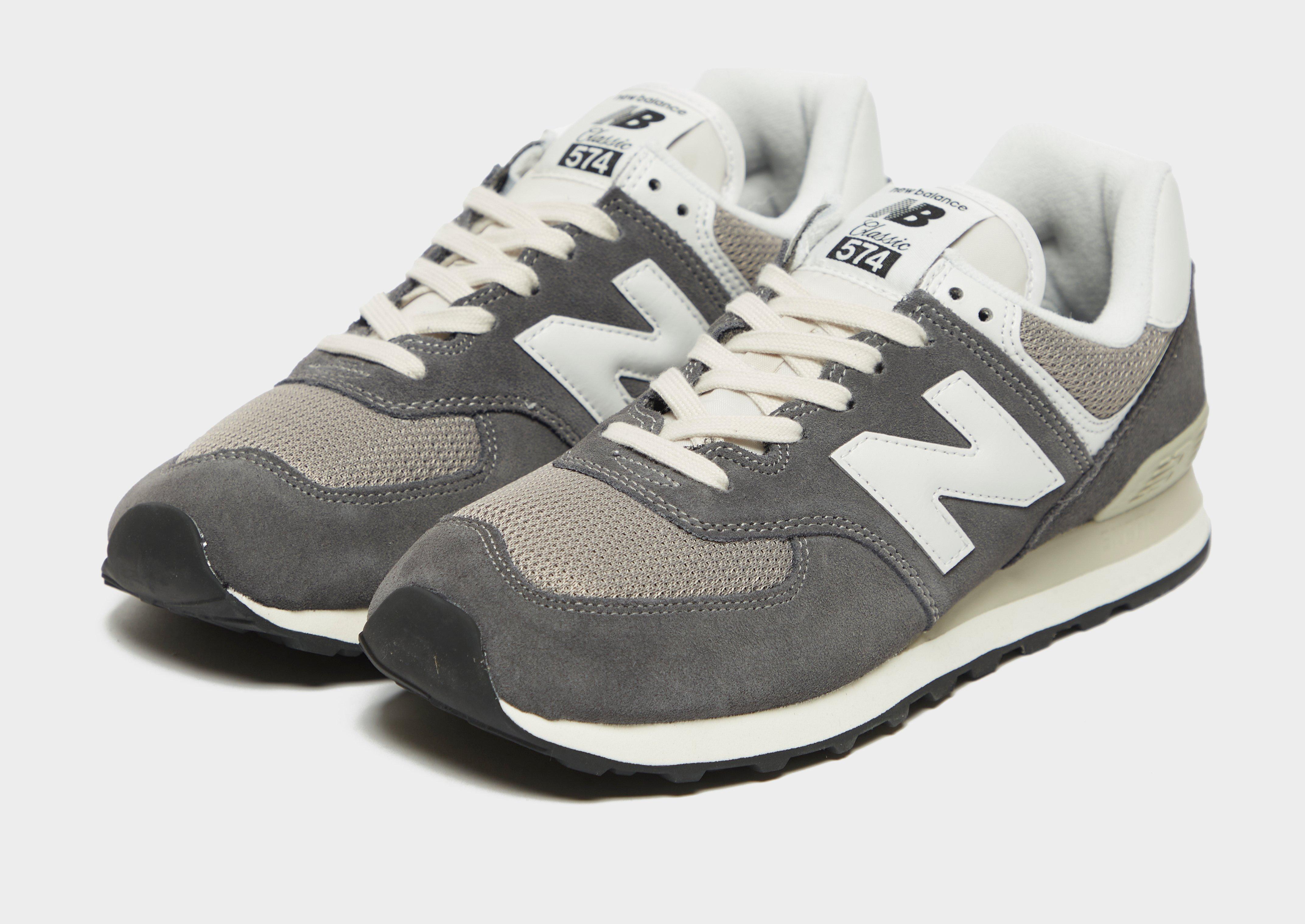 new balance 574 dark grey