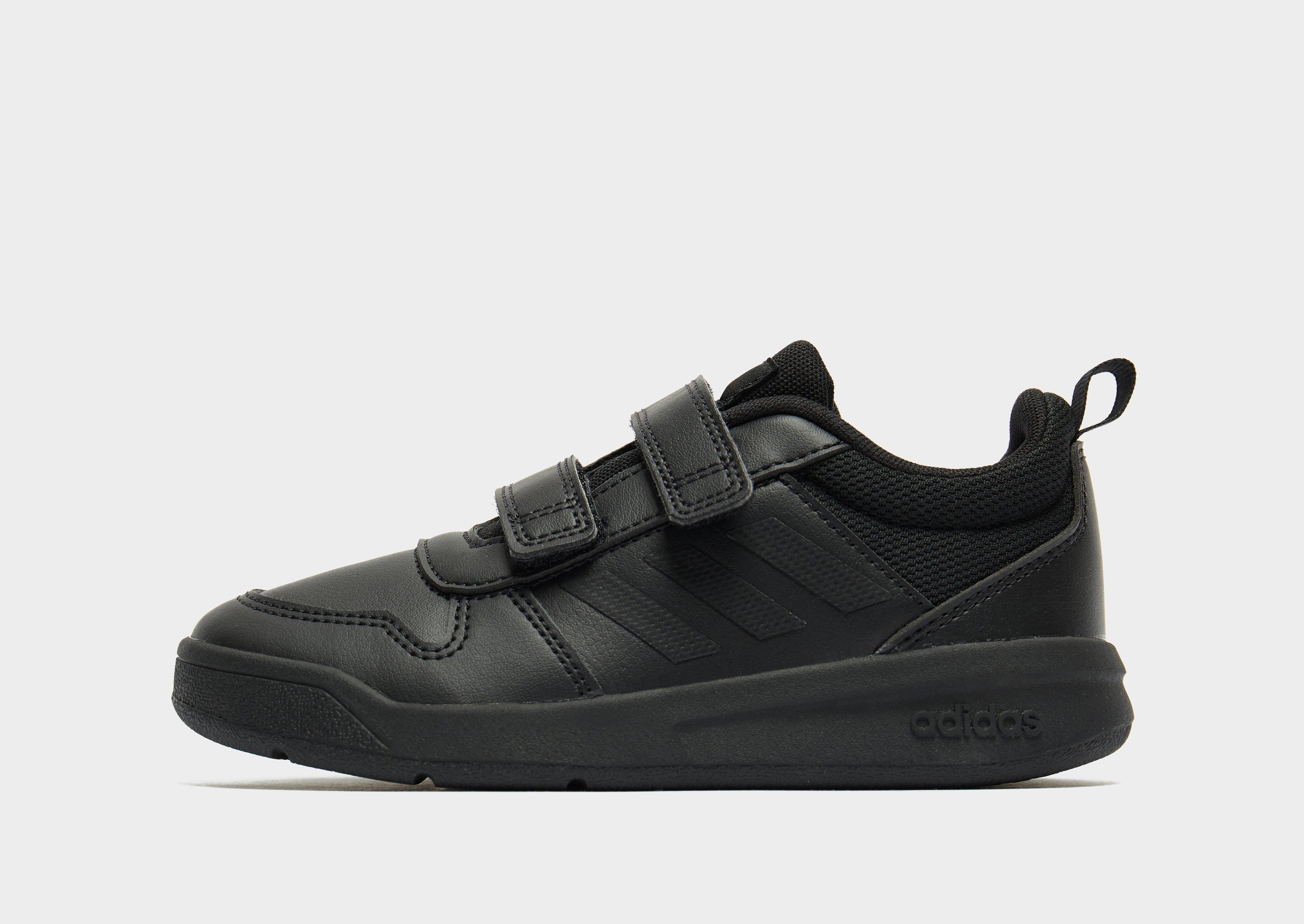 adidas tensaur childrens trainers black