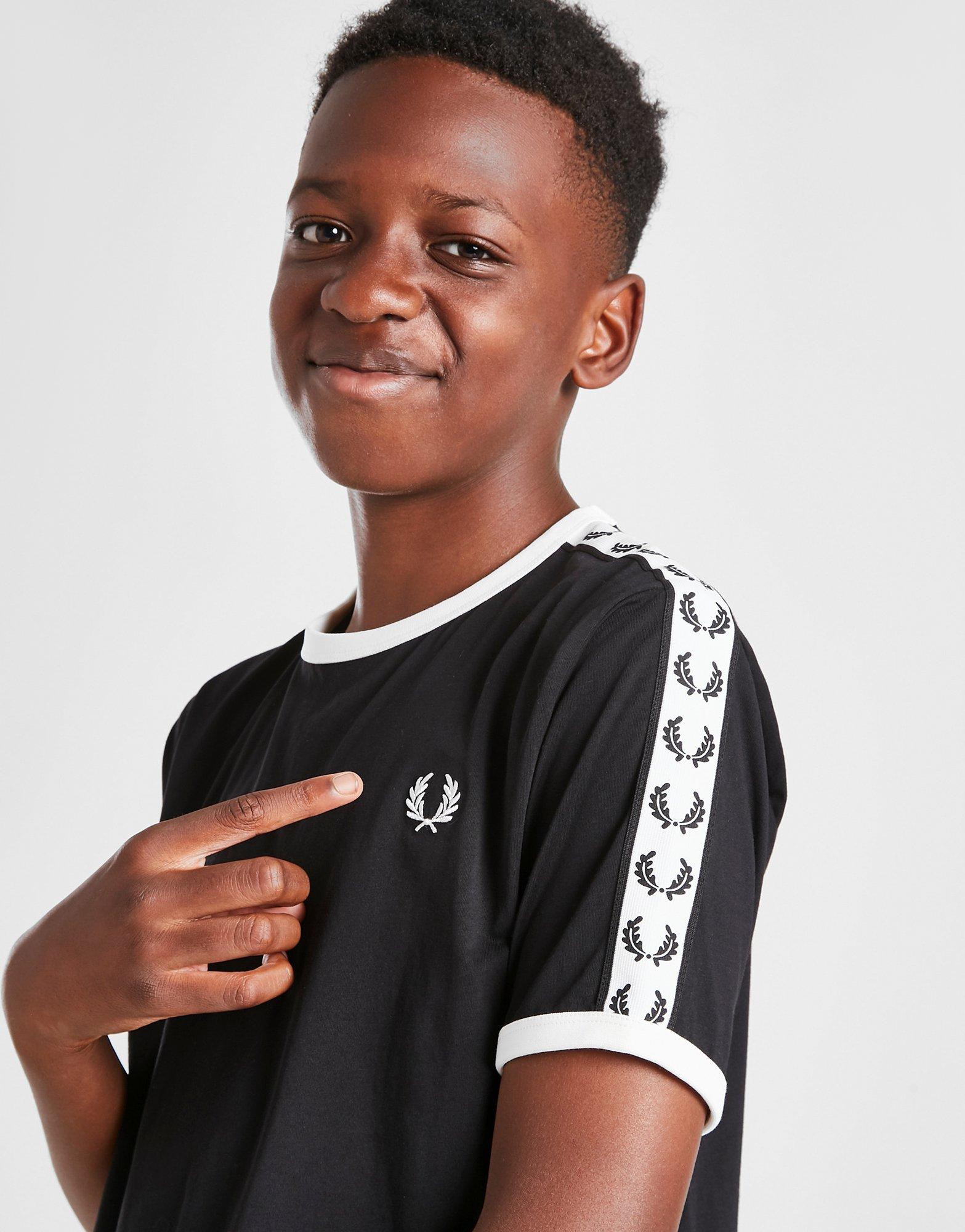 Fred Perry Taped Ringer T-Shirt Junior