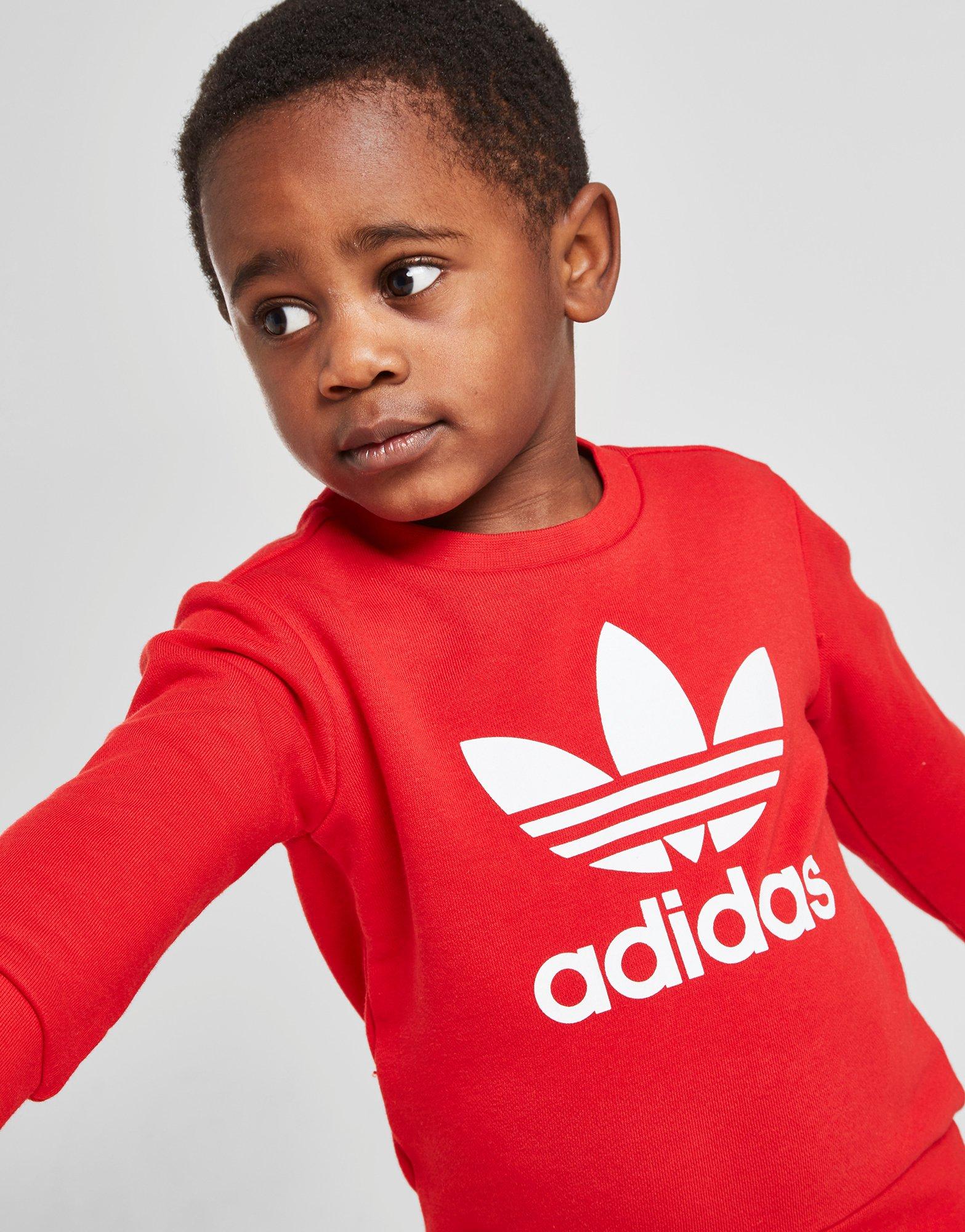 trefoil crew track suit