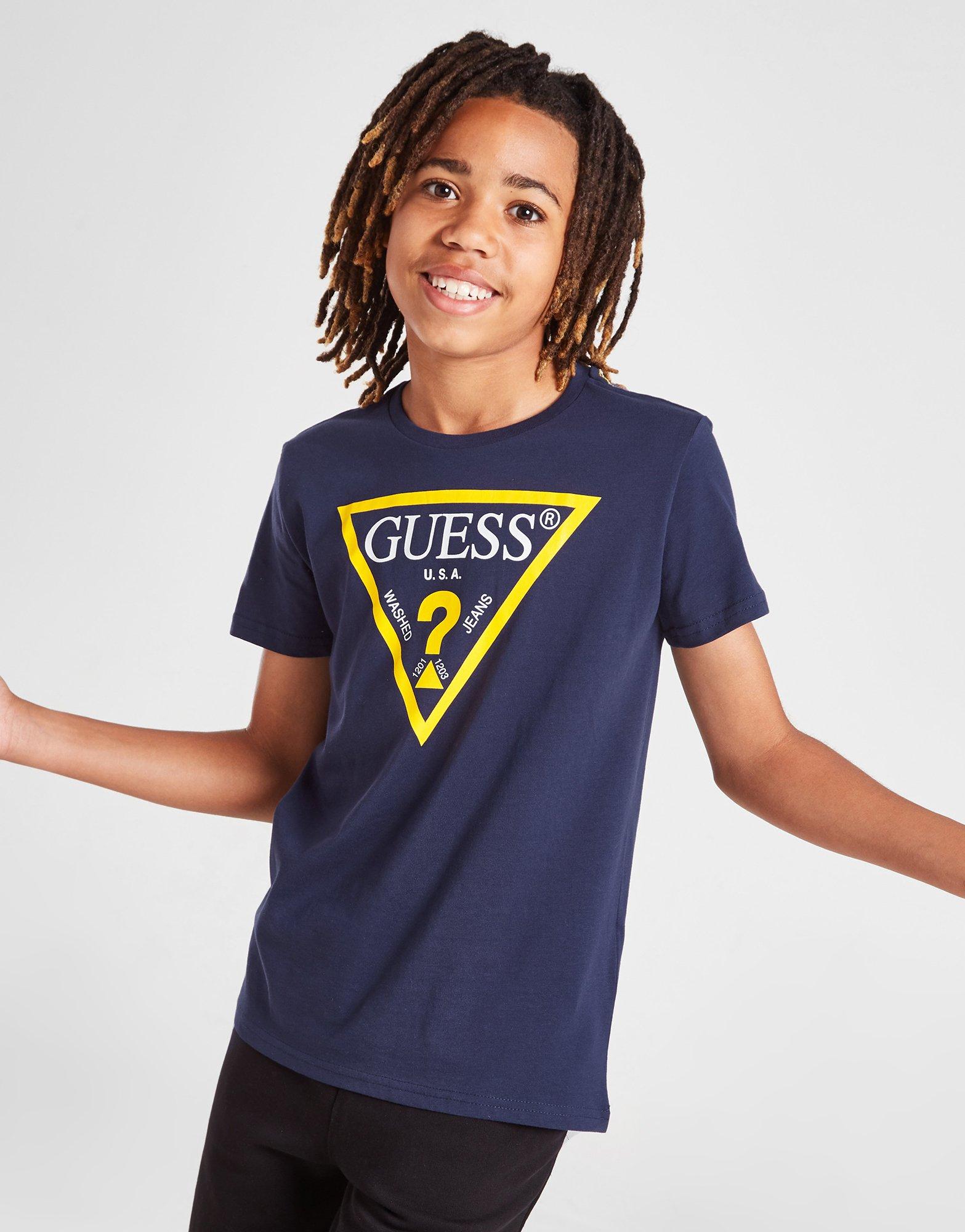 GUESS Triangle T-Shirt Junior