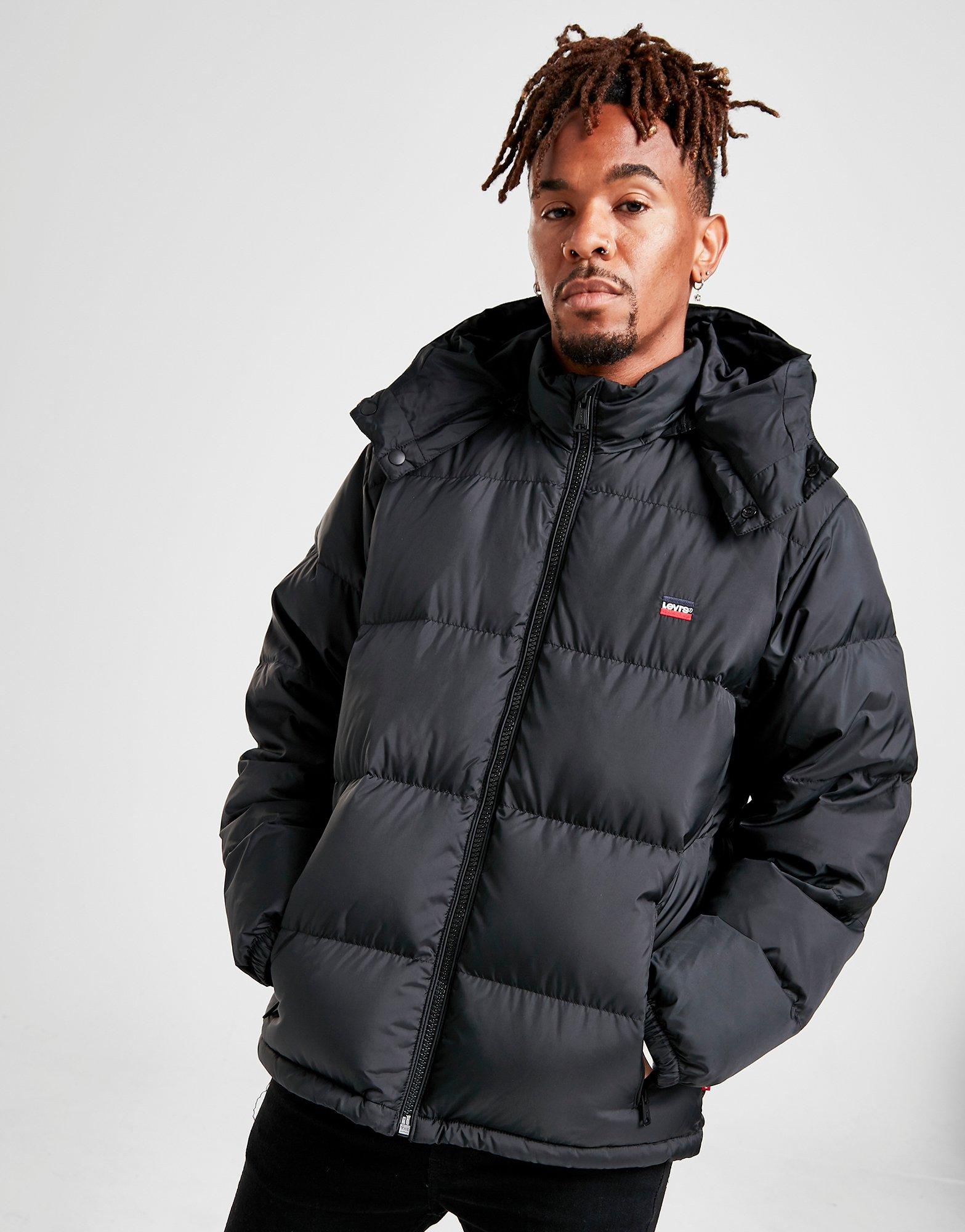 Levis Hooded Bubble Jacket