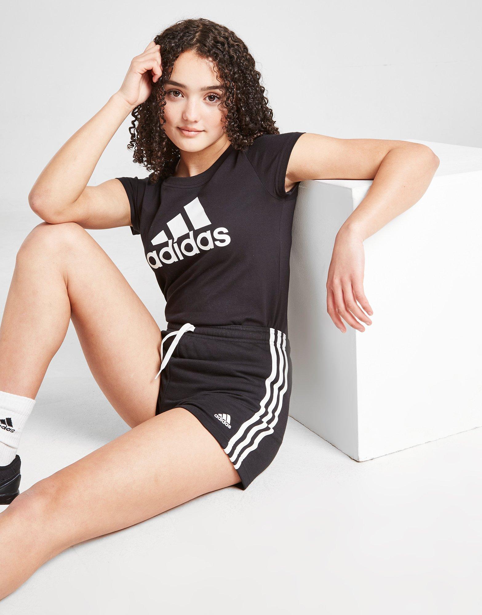 adidas fleece shorts junior