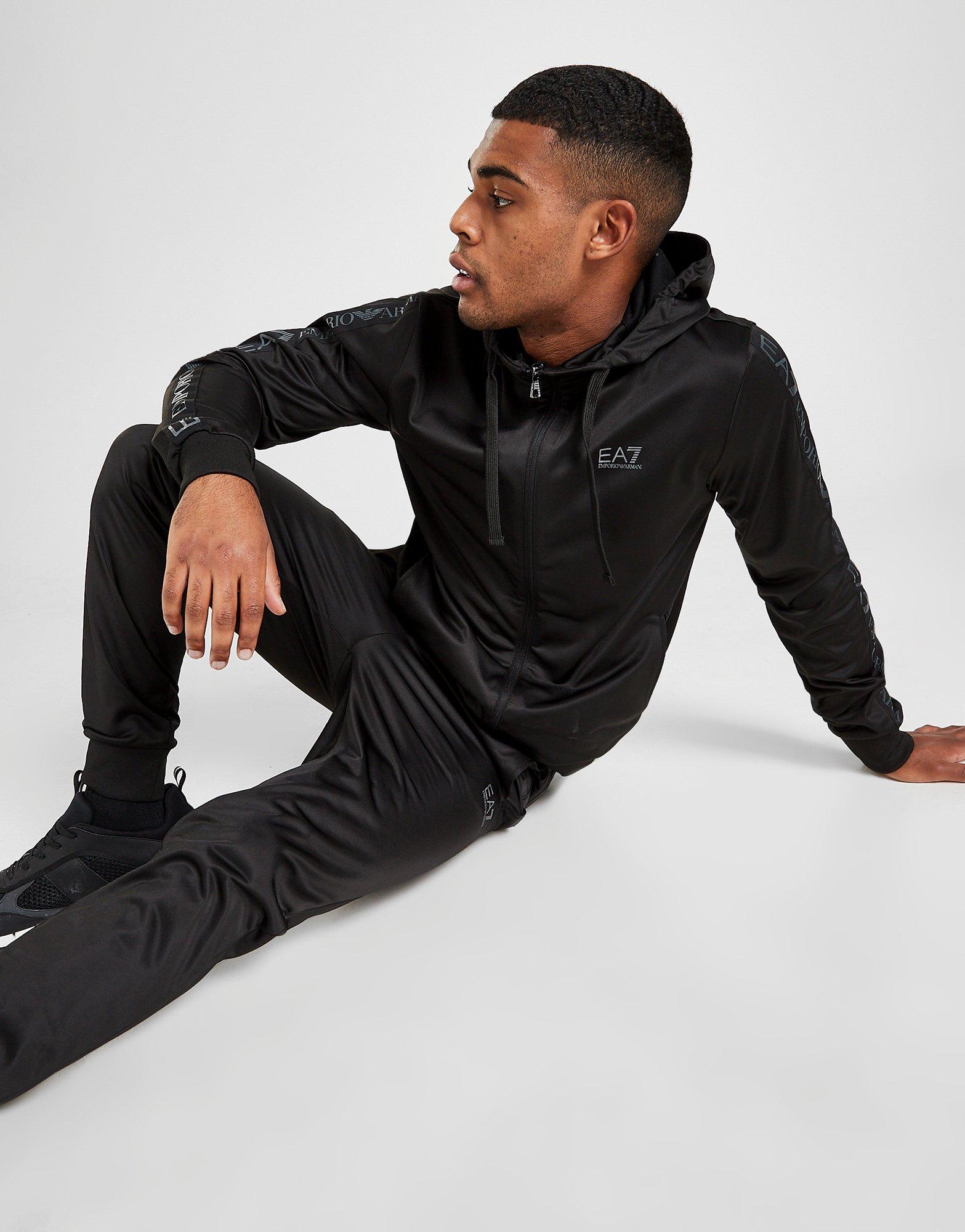 ea7 tape tracksuit