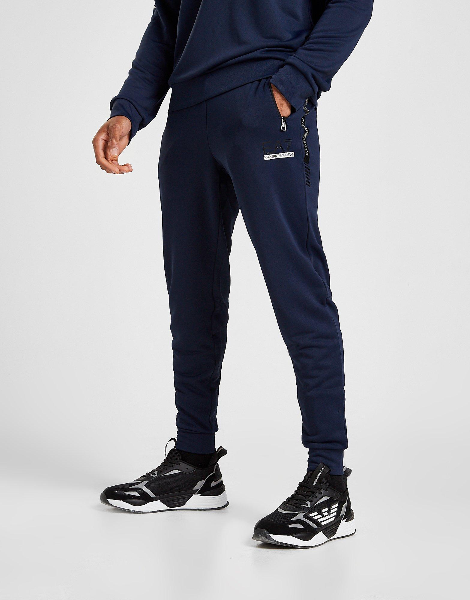 blue armani pants