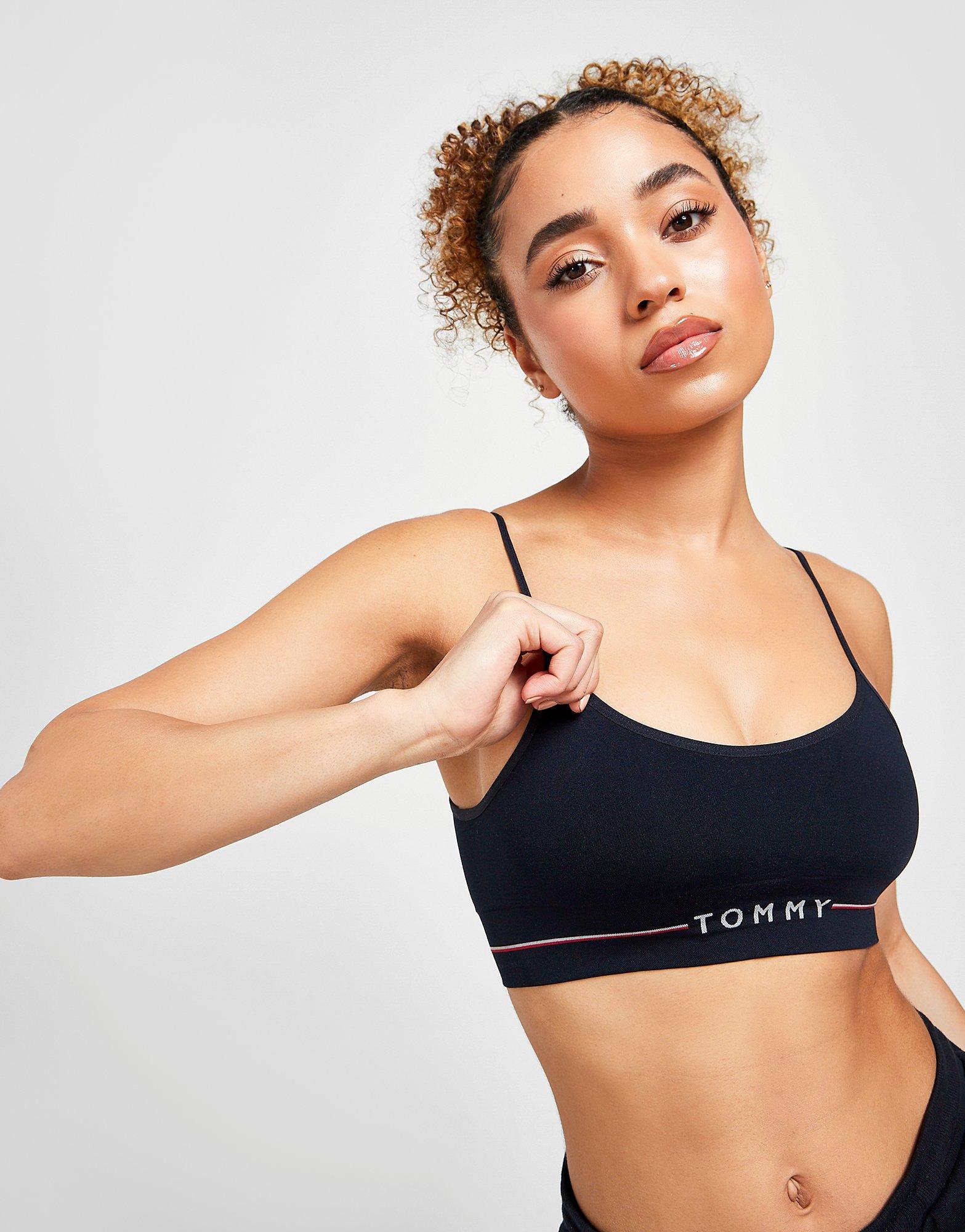 Blue Tommy Hilfiger Underwear Seamless Bra | JD Sports Global