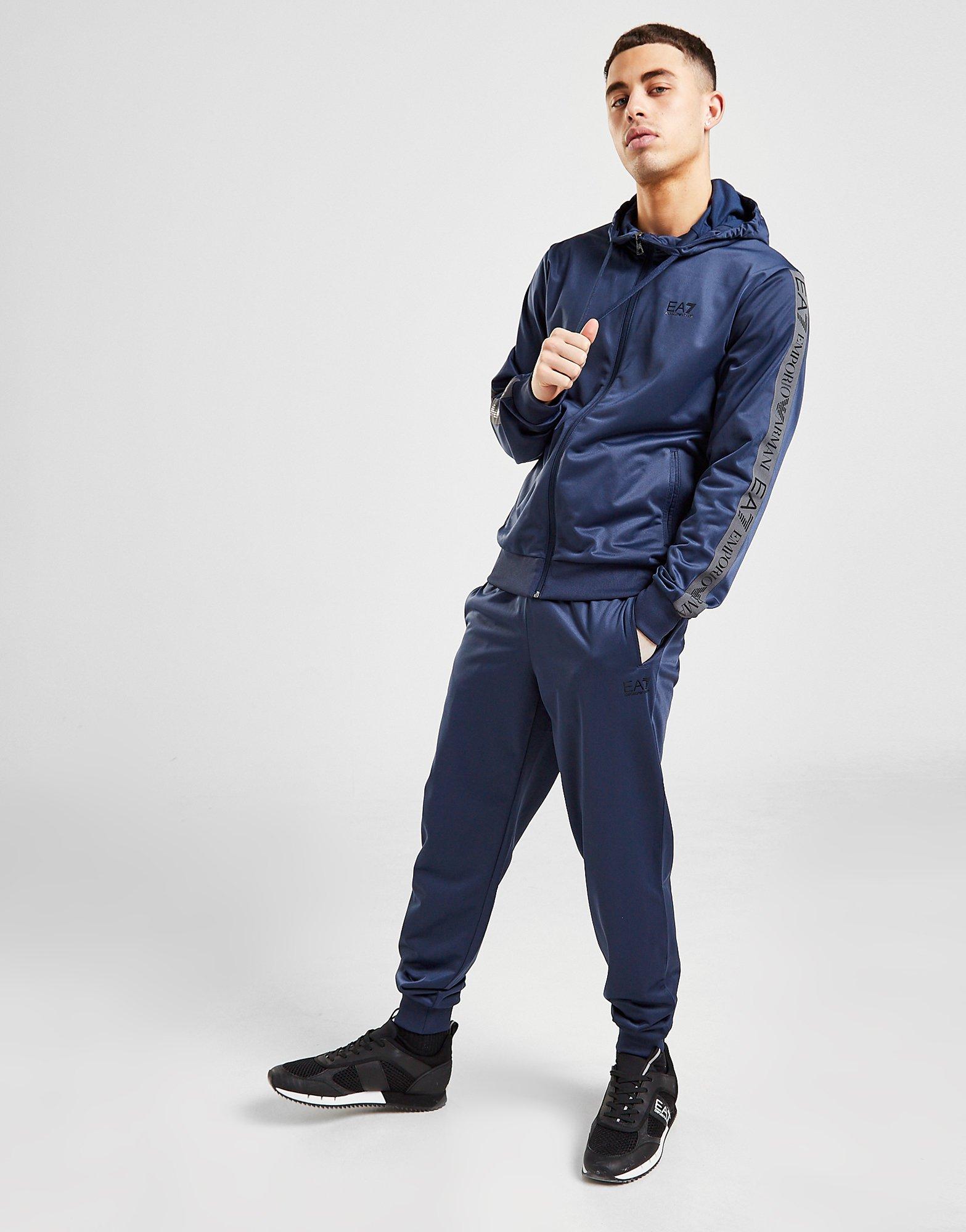 ea7 tape tracksuit