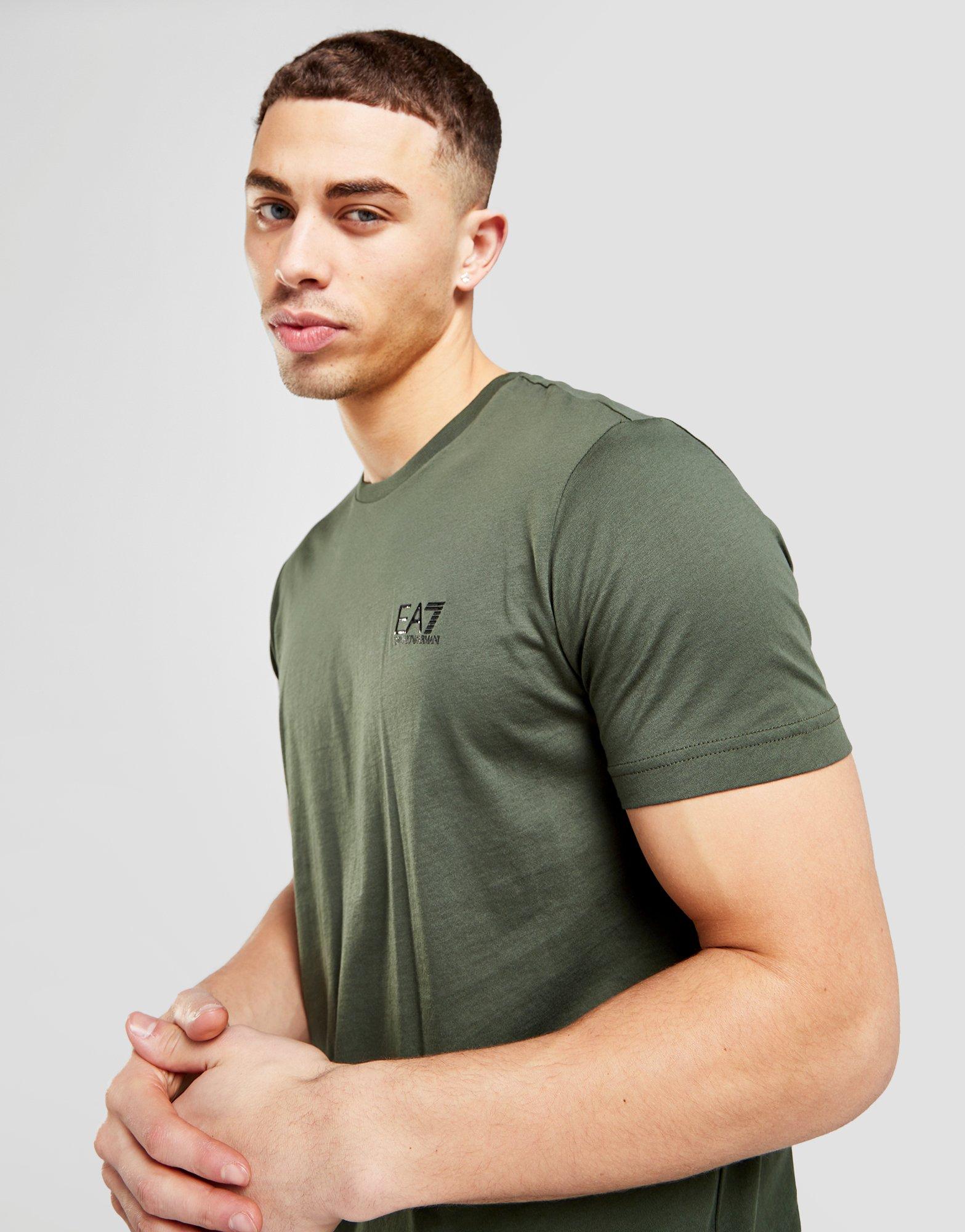 ea7 khaki t shirt