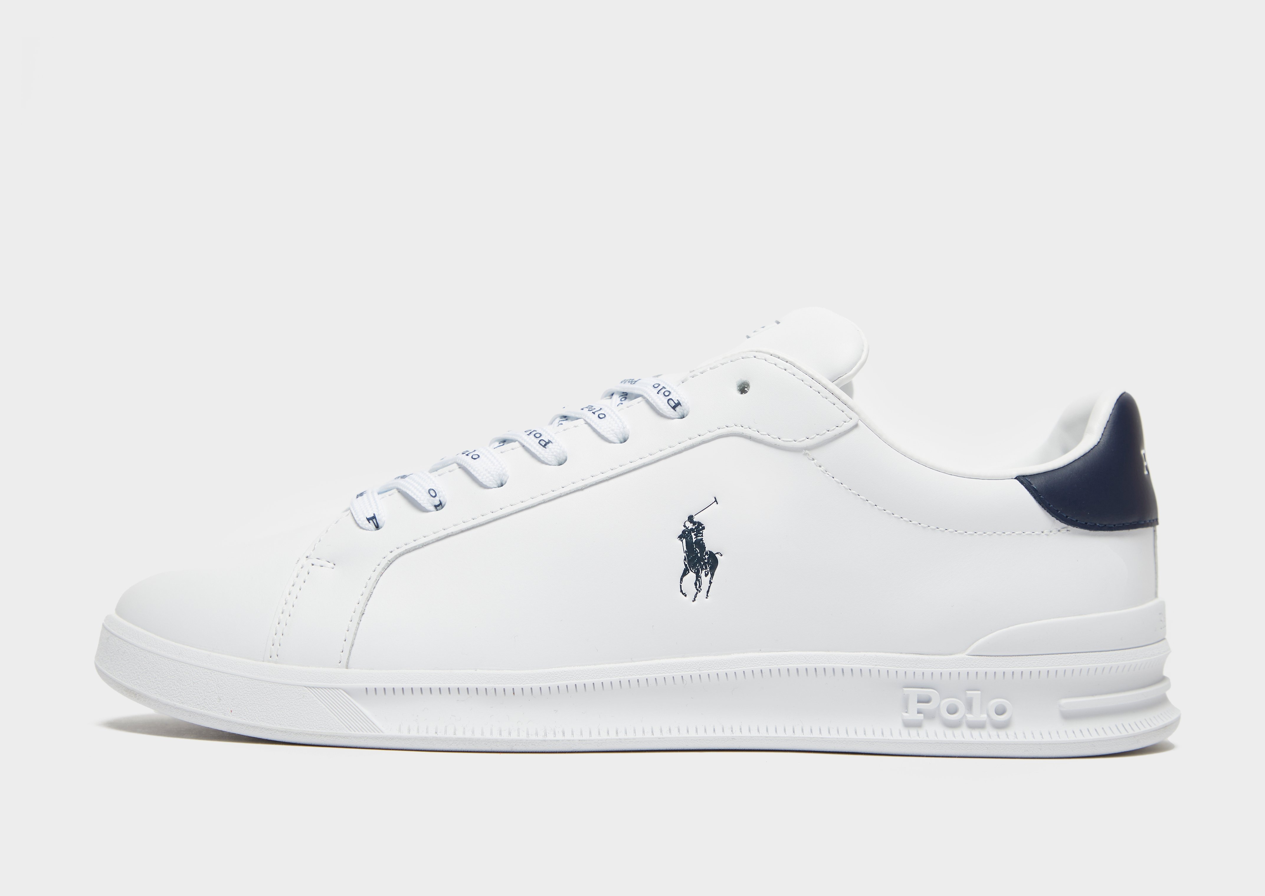 White Polo Ralph Lauren Heritage Court Jd Sports