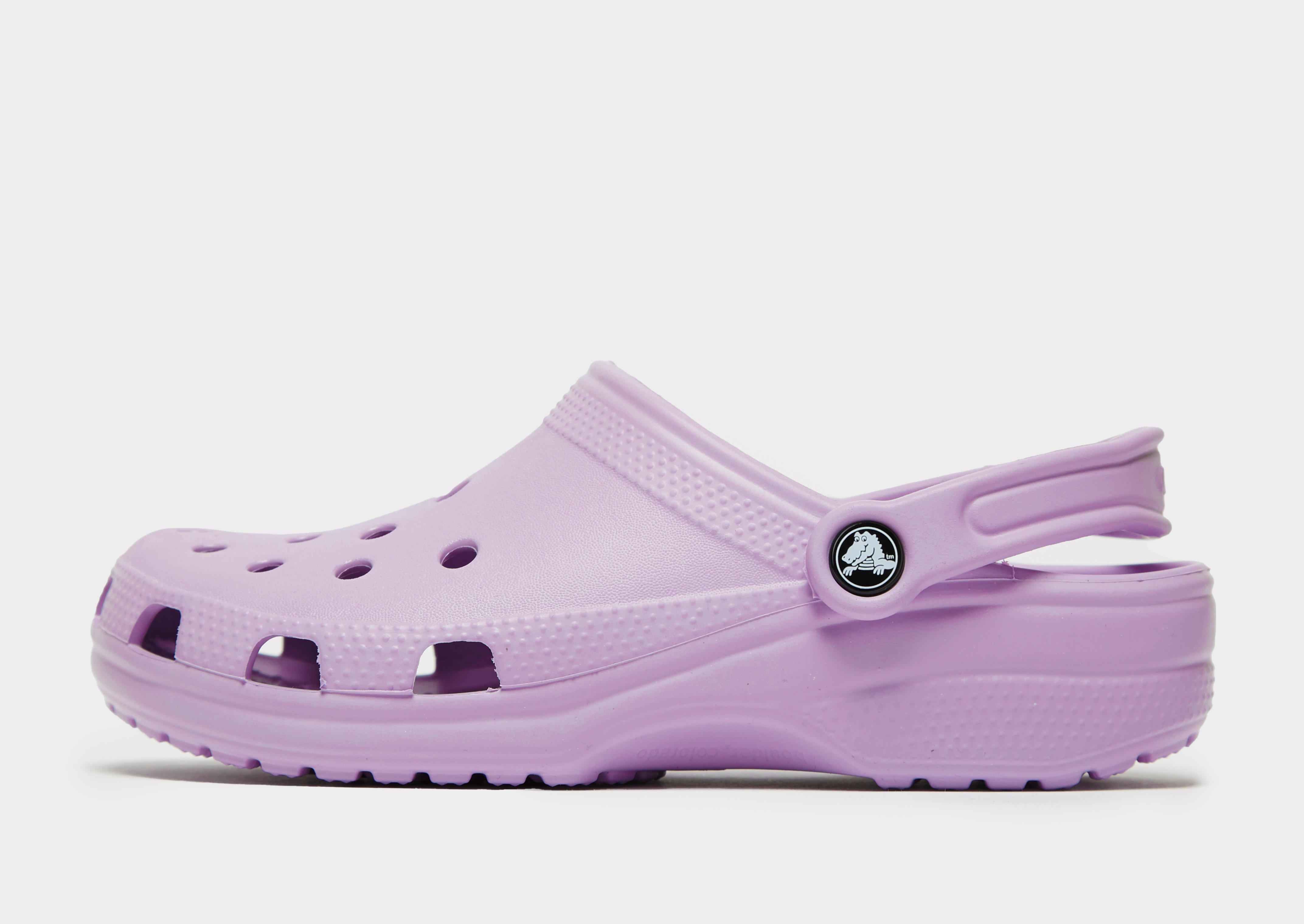 Purple on sale crocs cheap