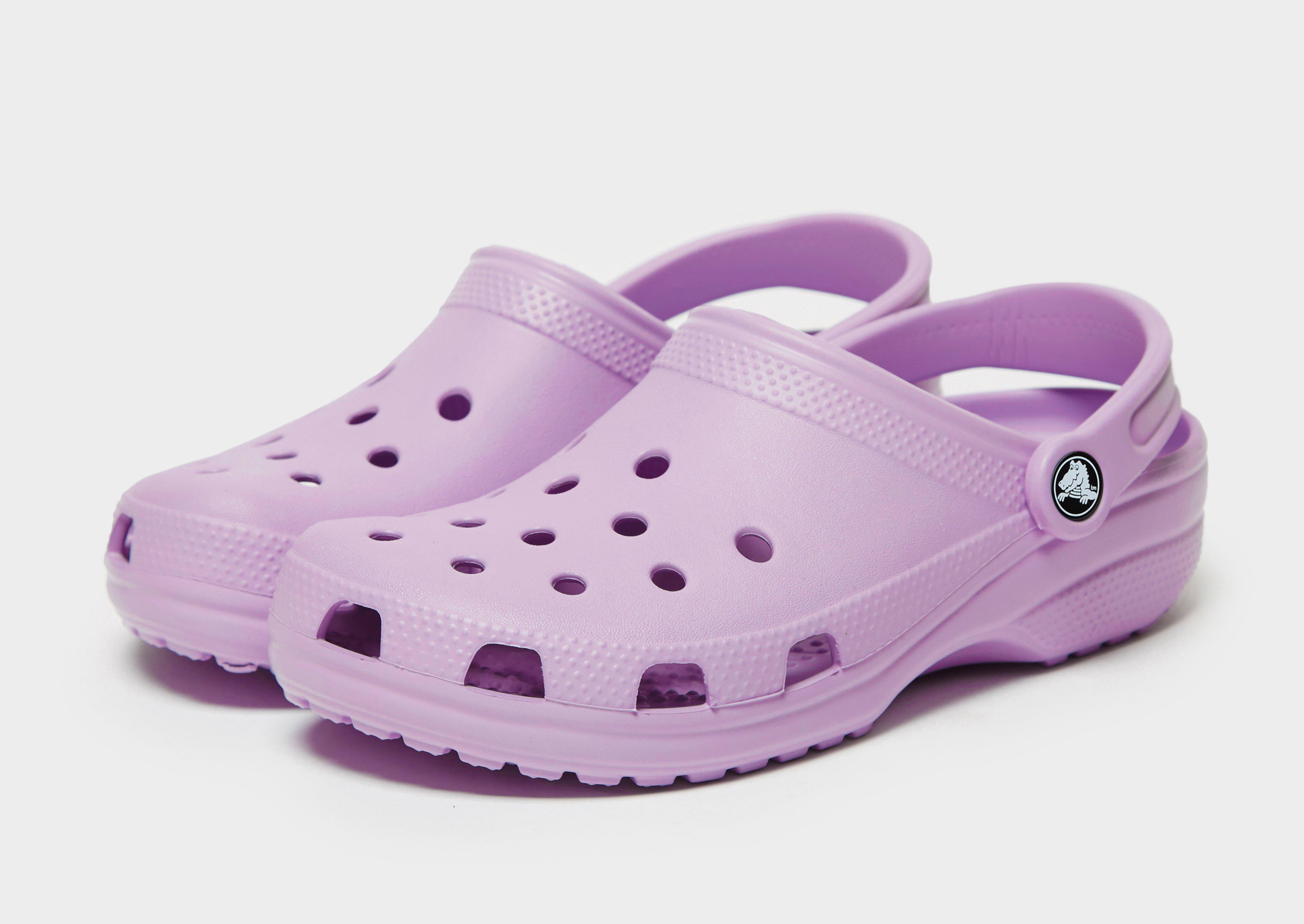 Purple womens clearance crocs