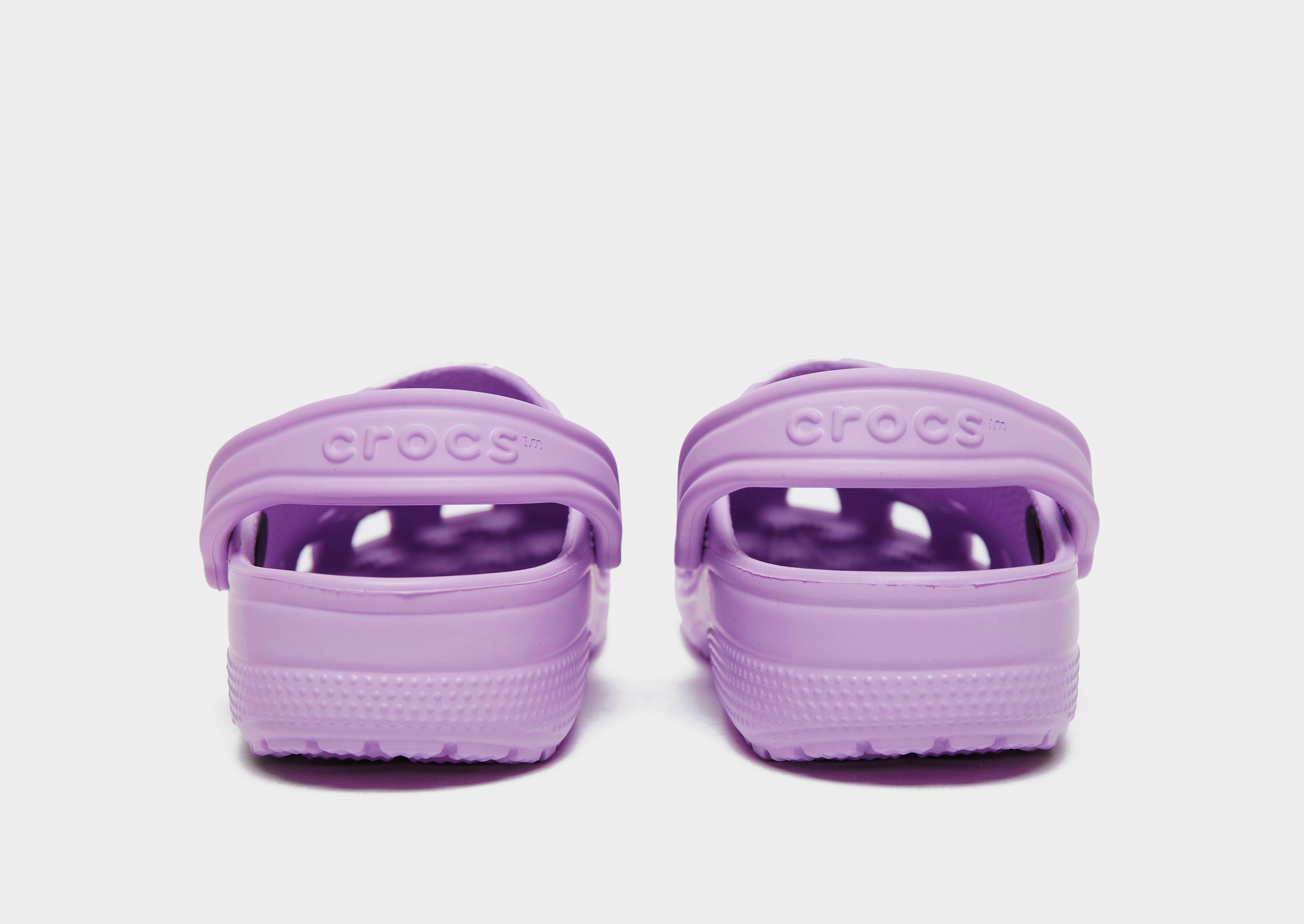 Purple crocs size clearance 11