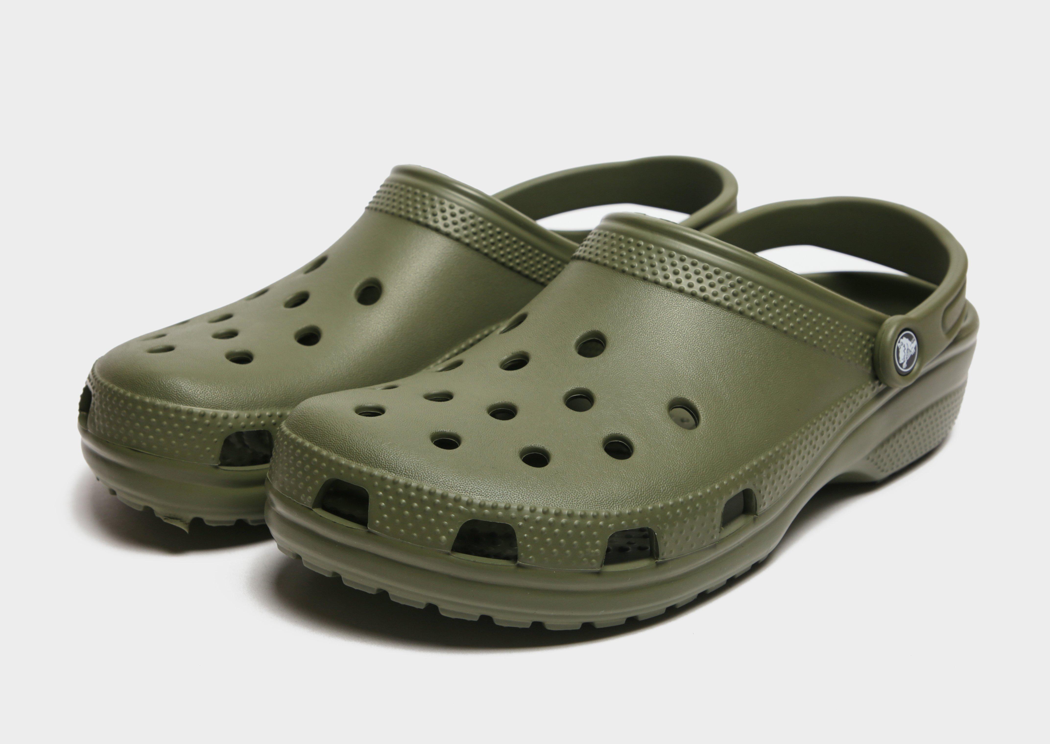 Olive green mens crocs new arrivals