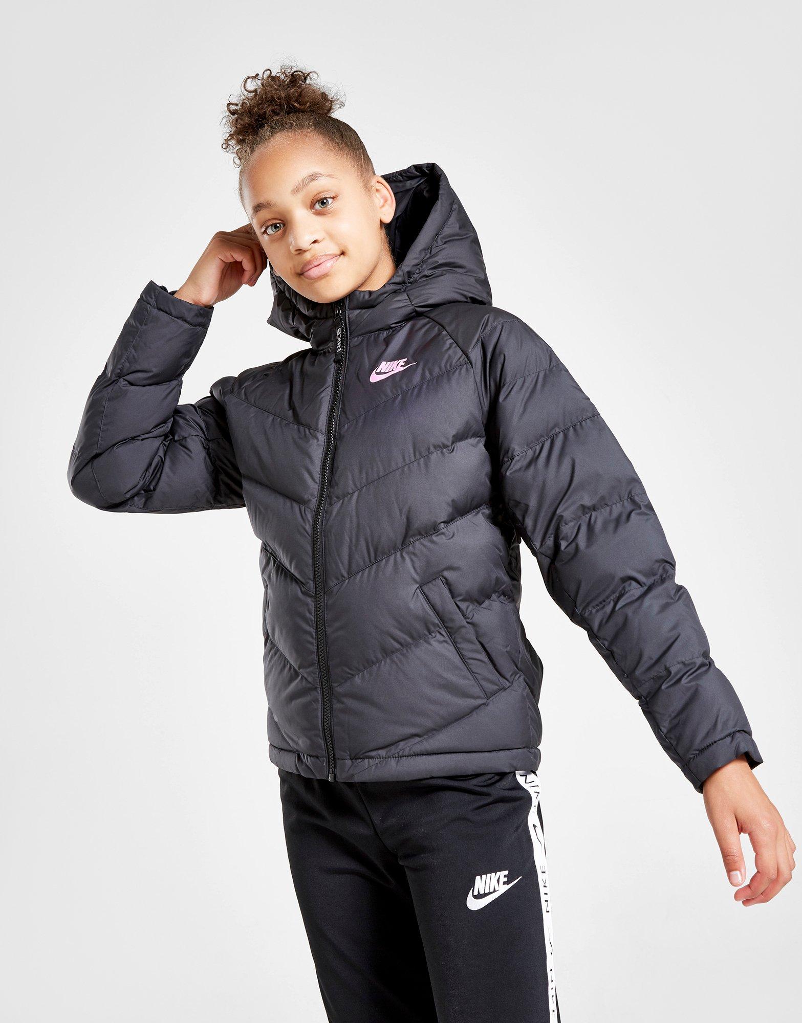 nike puffer jacket junior