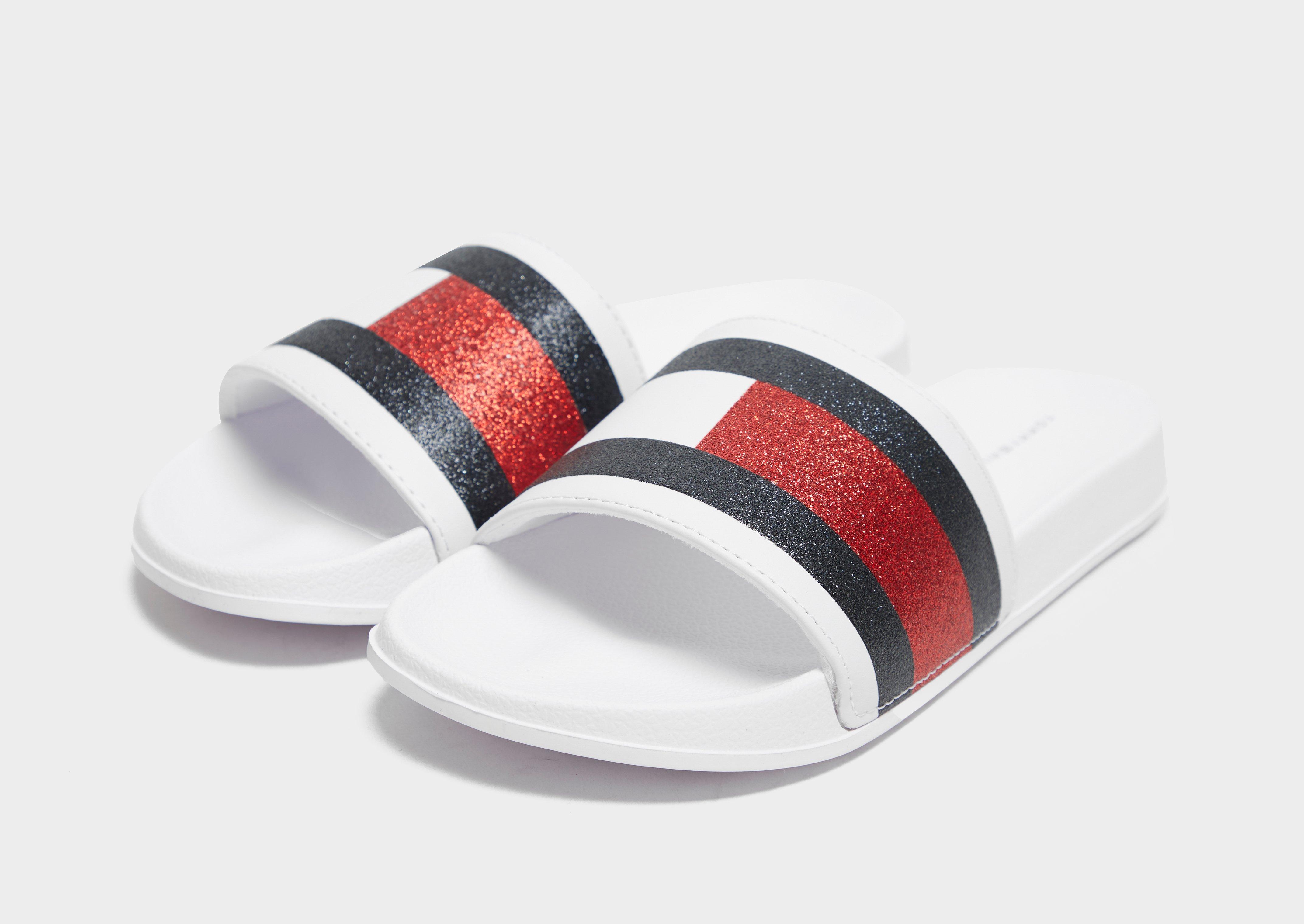 Tommy Hilfiger Flag Slides Junior