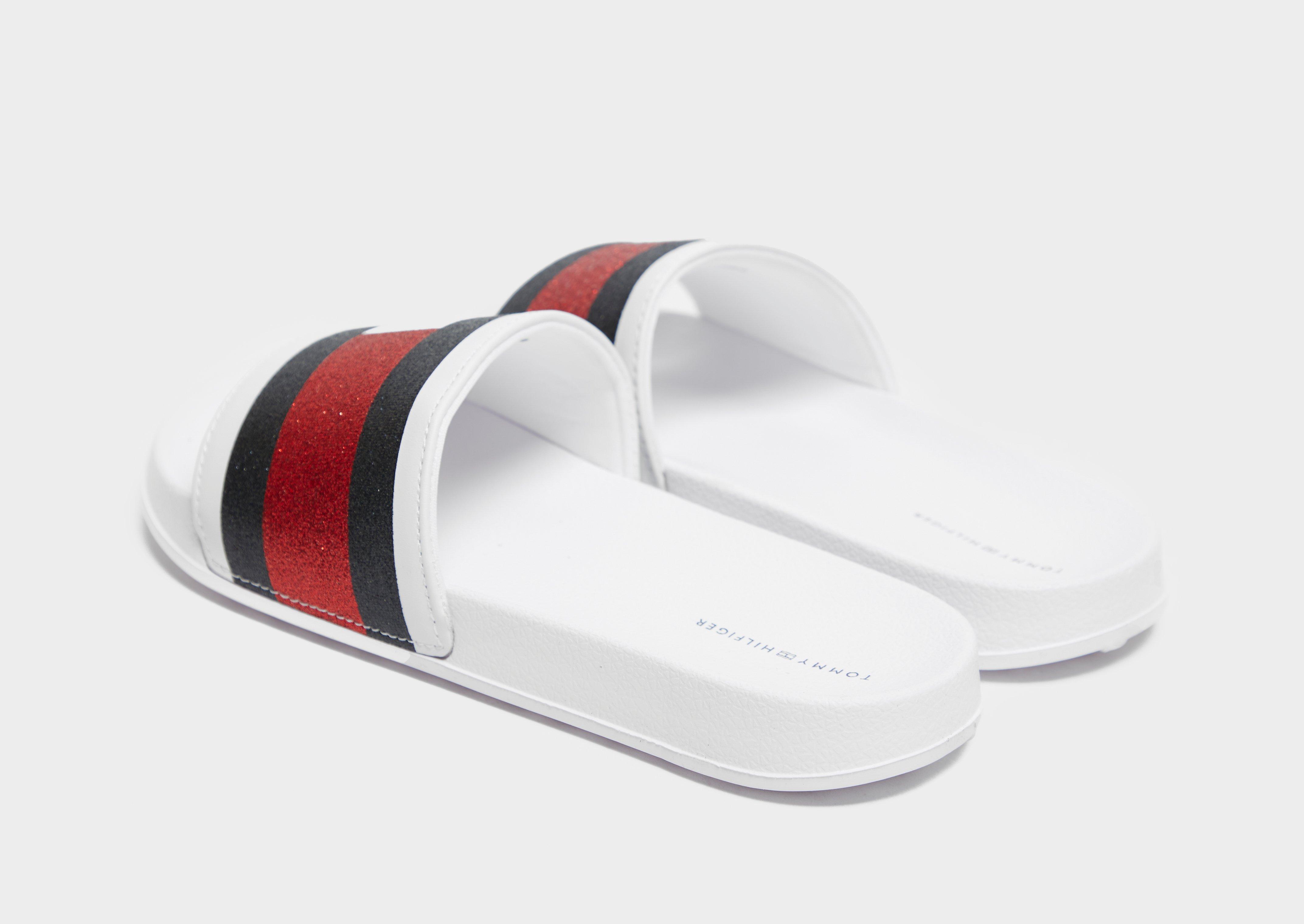 Tommy Hilfiger Flag Slides Junior