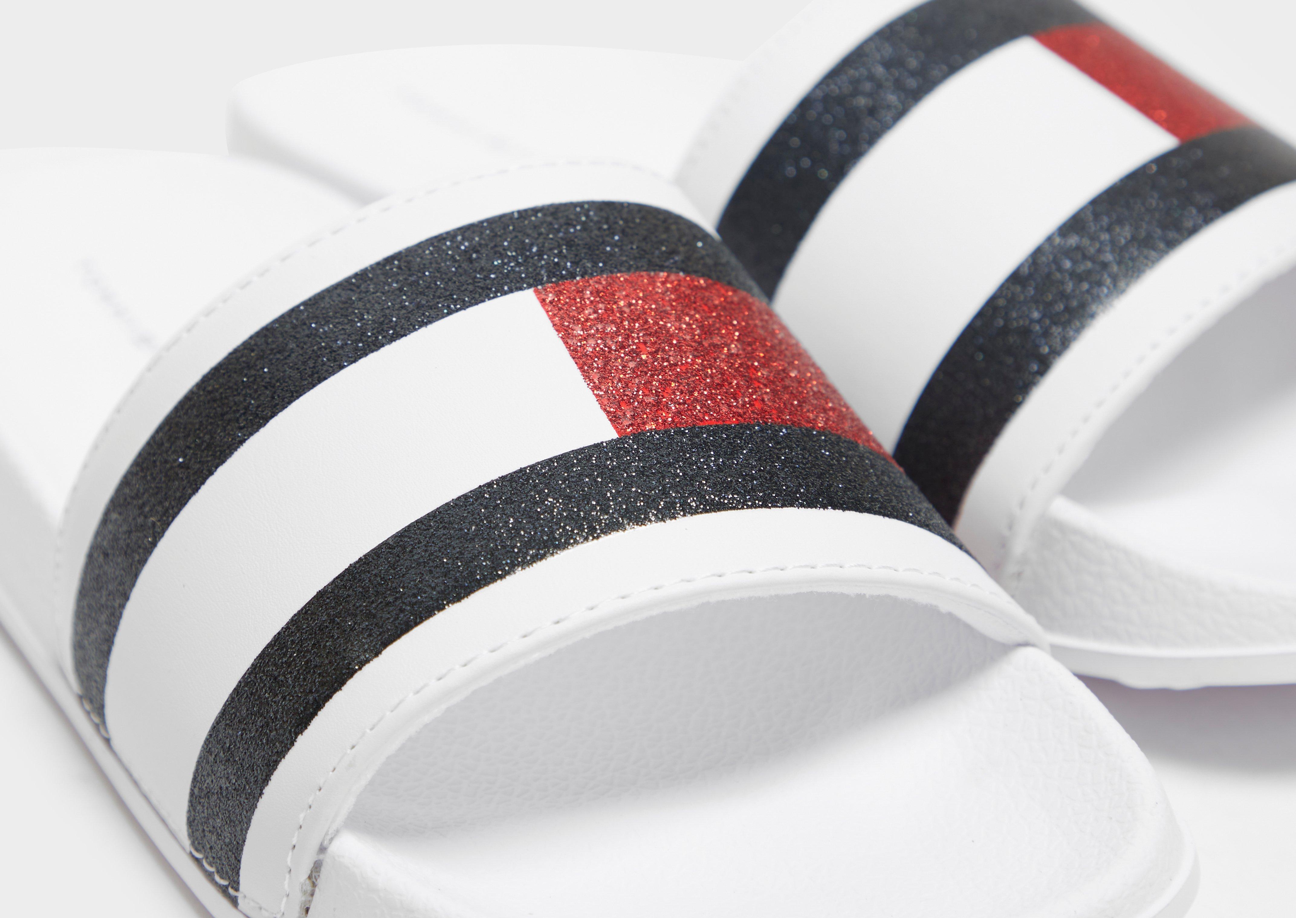 Tommy Hilfiger Flag Slides Junior