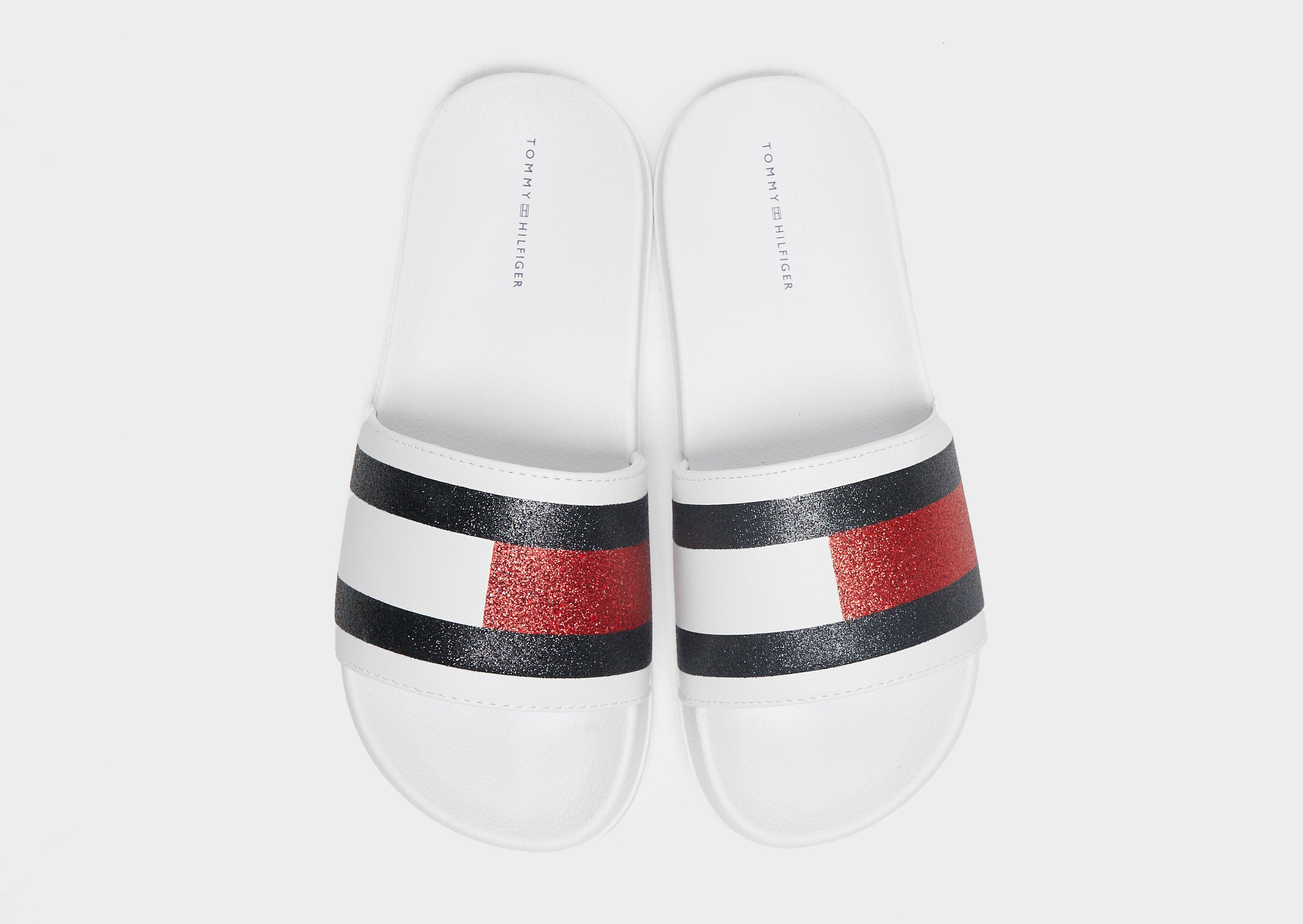 Tommy Hilfiger Flag Slides Junior
