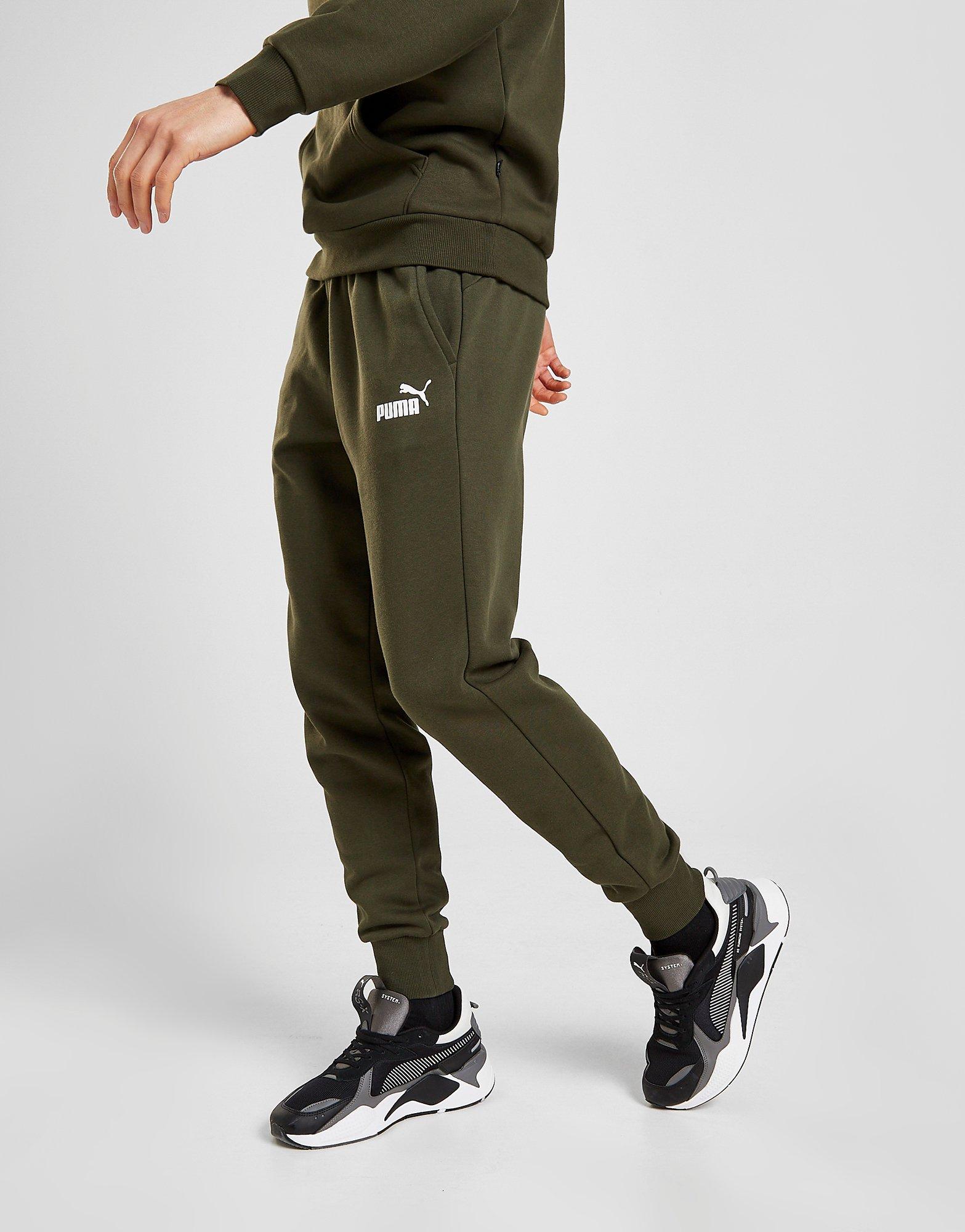 Green Puma Core Fleece Joggers JD Sports Ireland