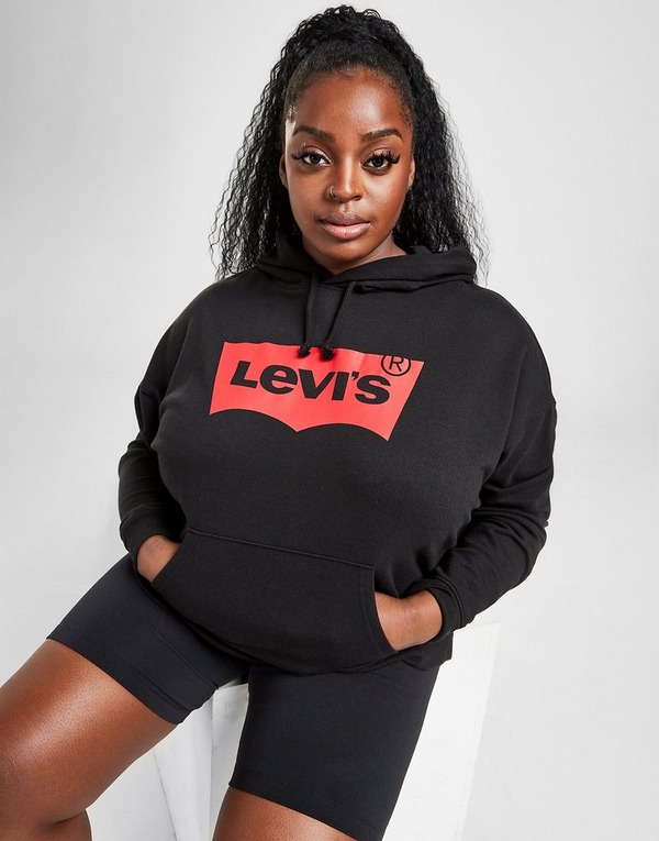 Acheter Noir Levis Sweat A Capuche Batwing Plus Size Femme