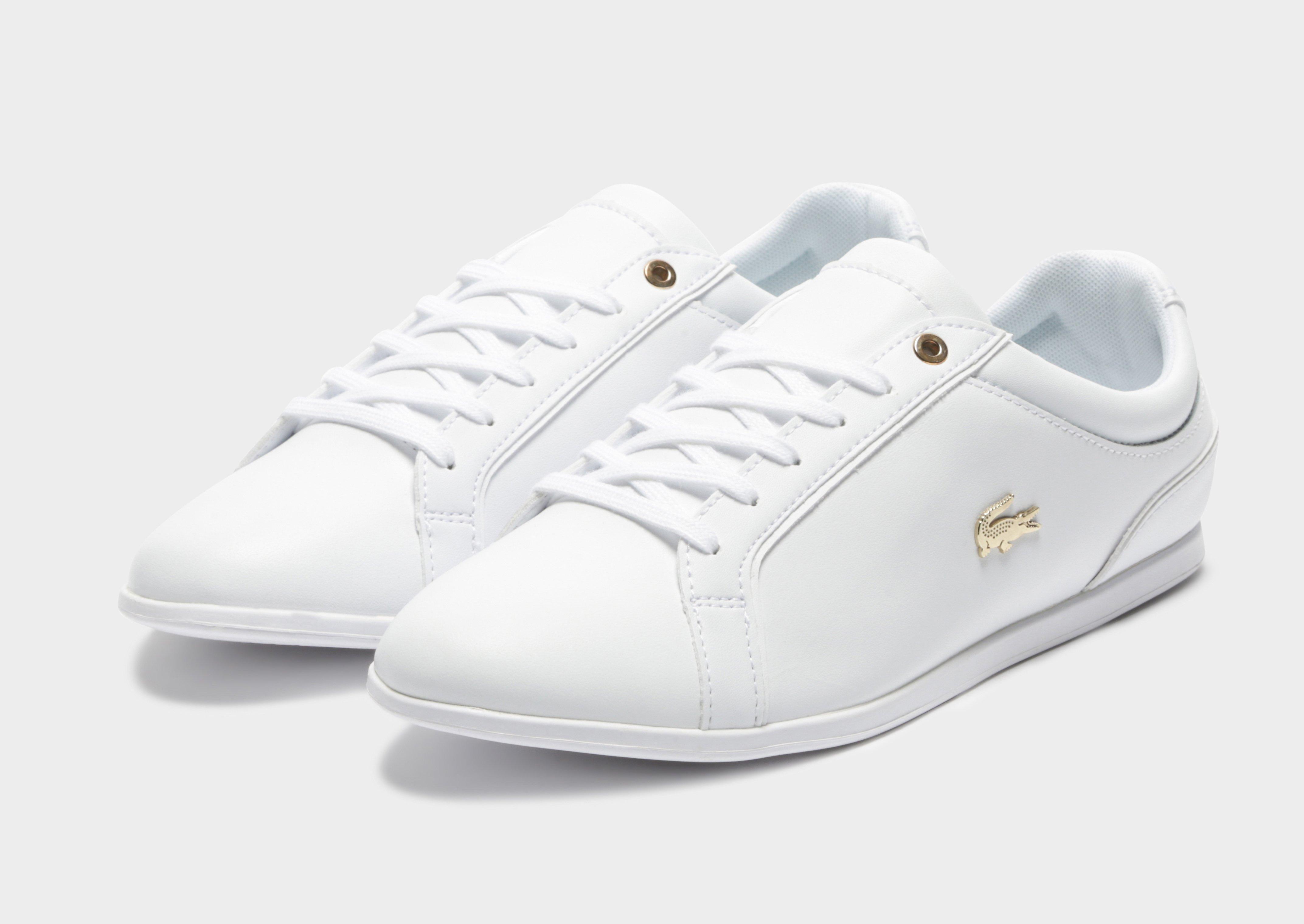 lacoste rey lace white