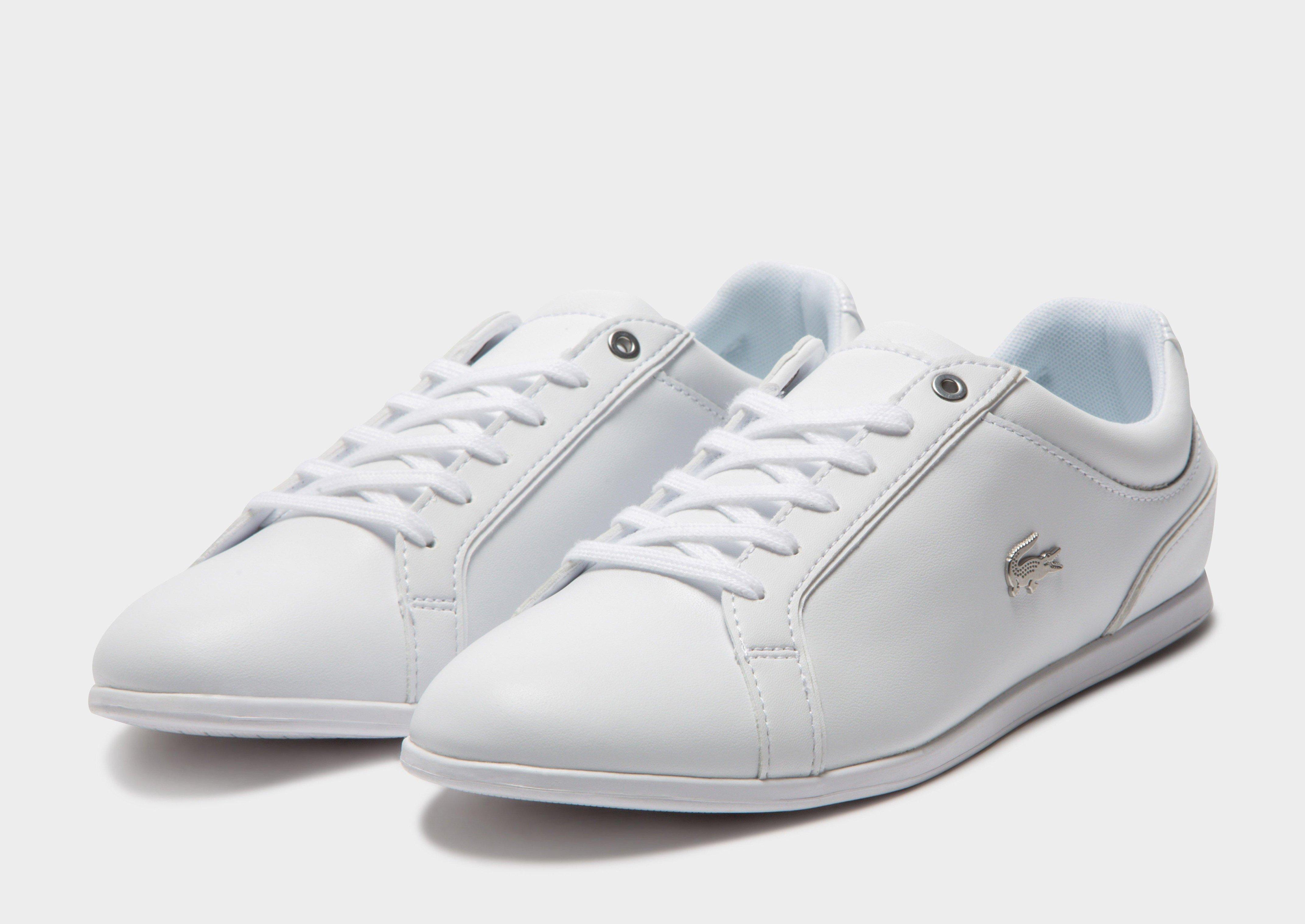 lacoste rey lace white