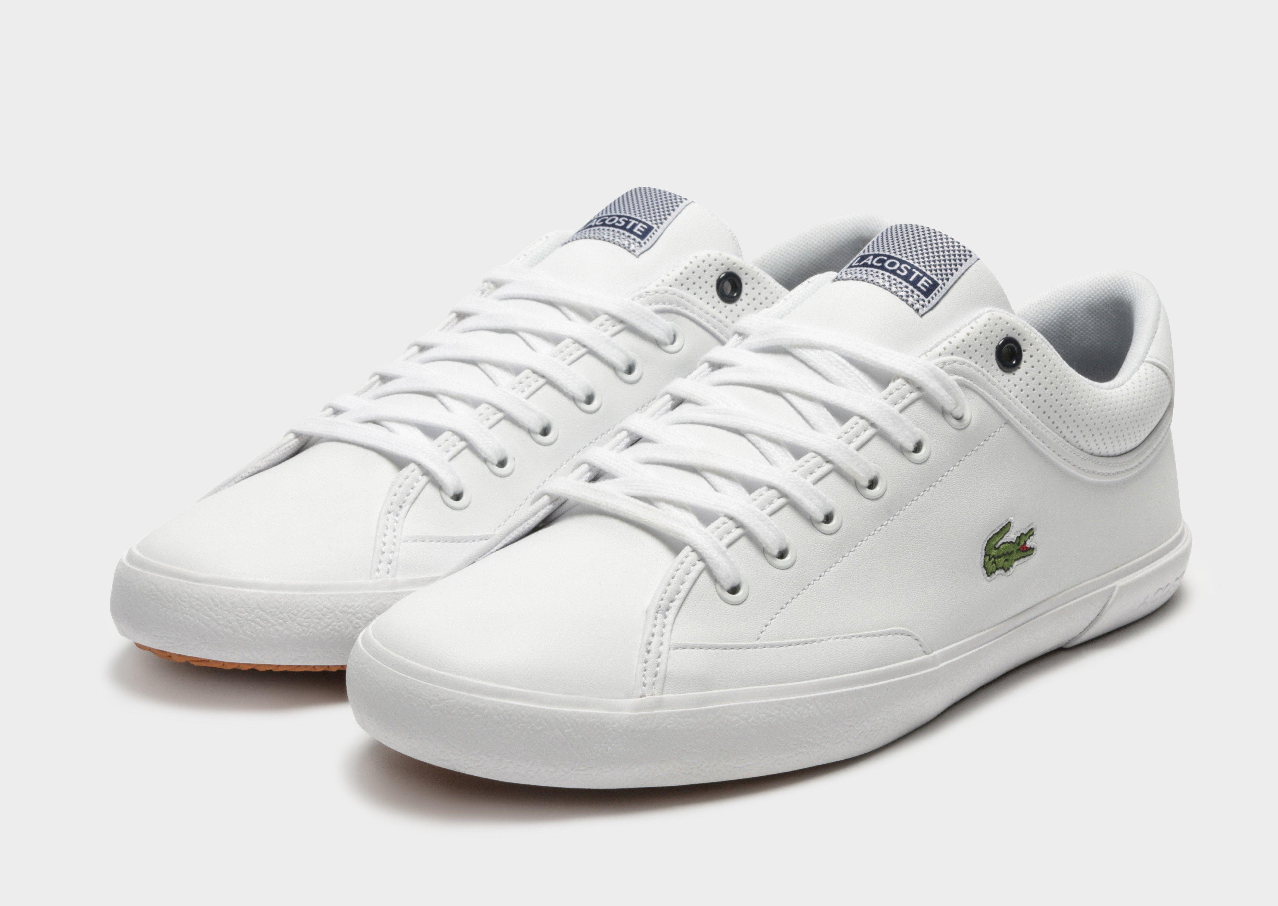 lacoste angha white