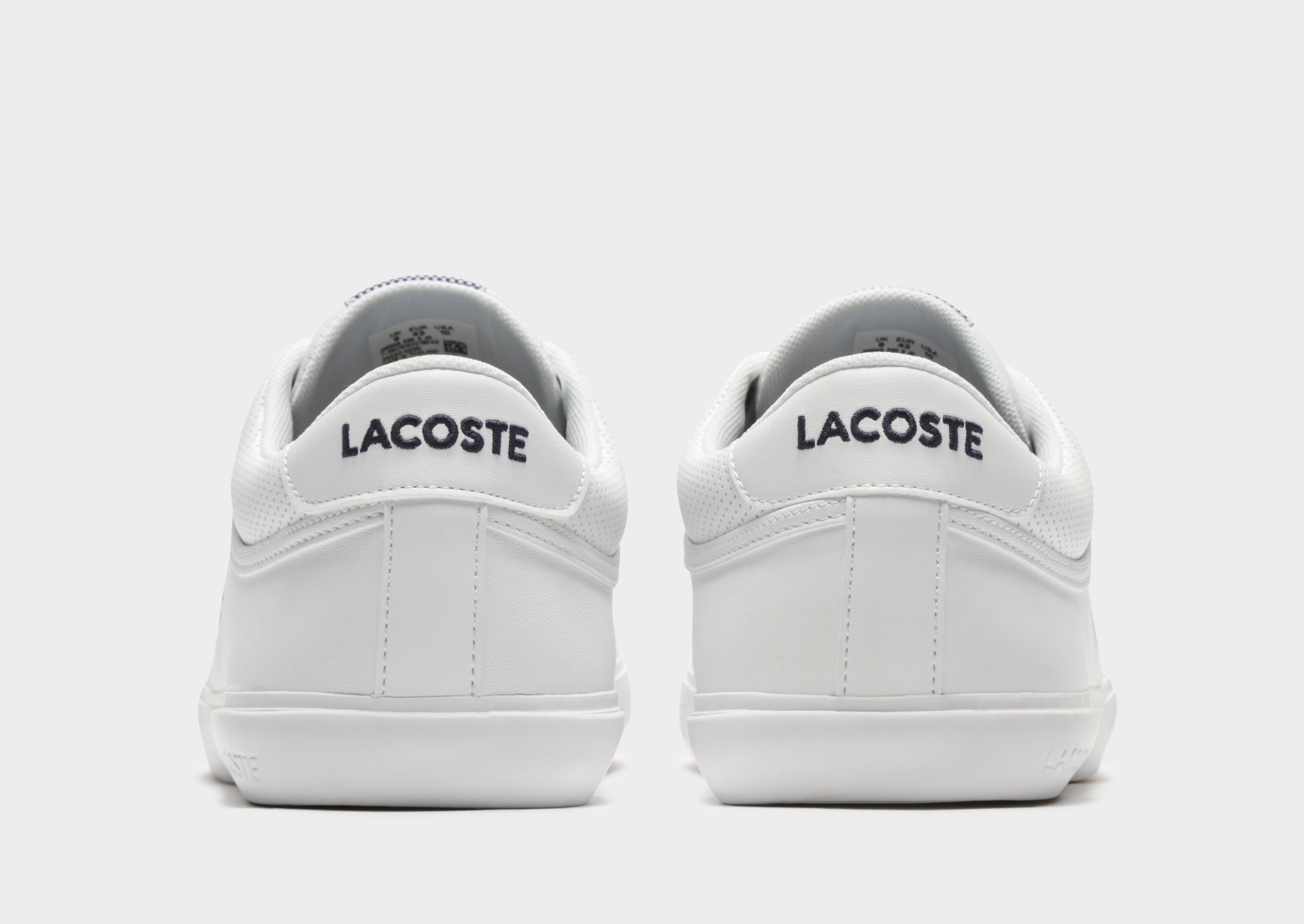 lacoste angha white