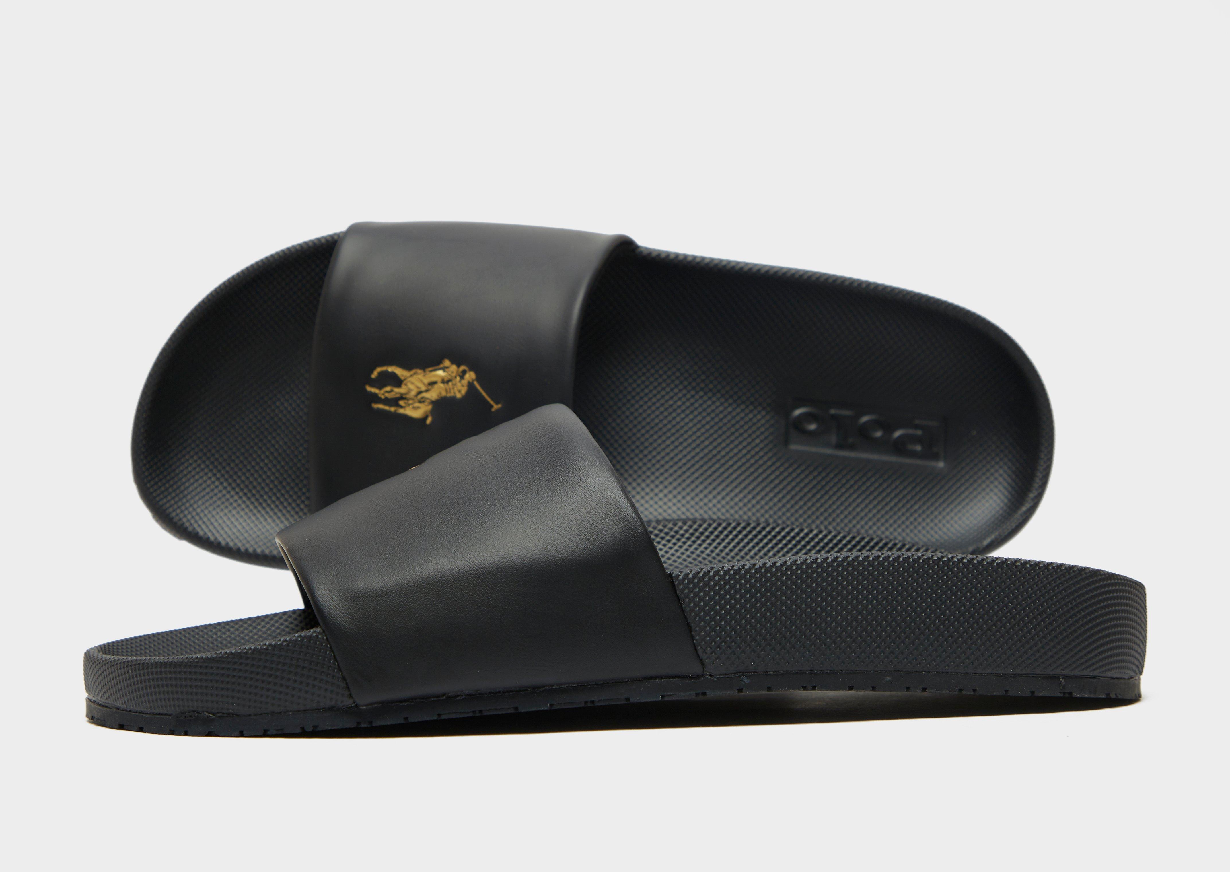 Ralph lauren cayson sliders best sale