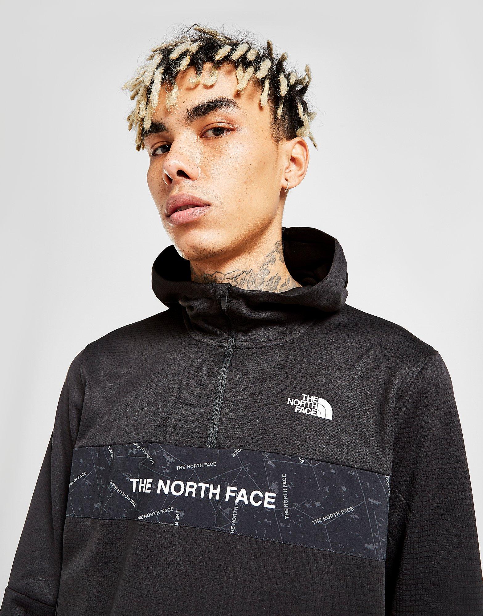 the north face train n logo hoodie