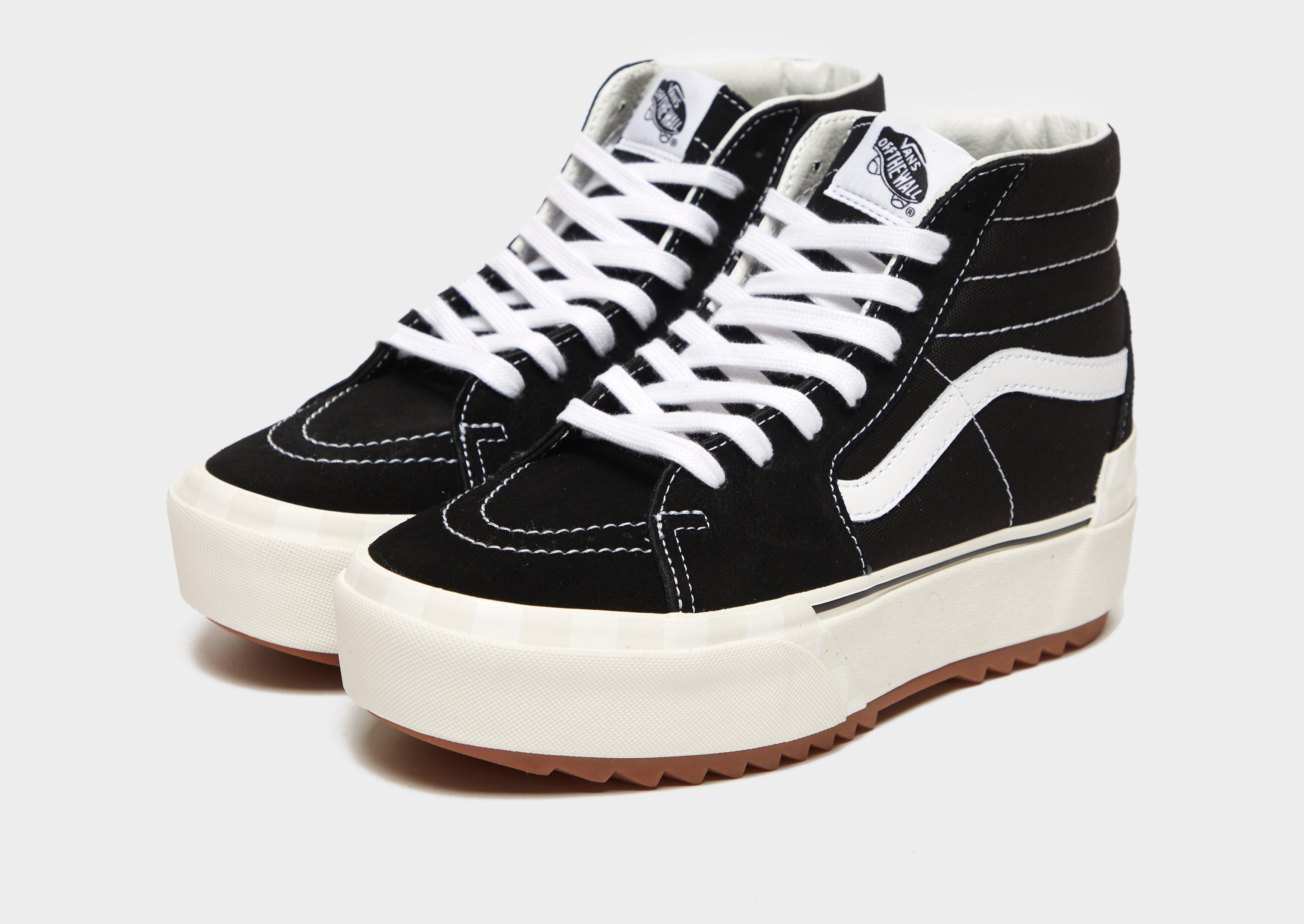 vans sk8 hi stacked checkerboard