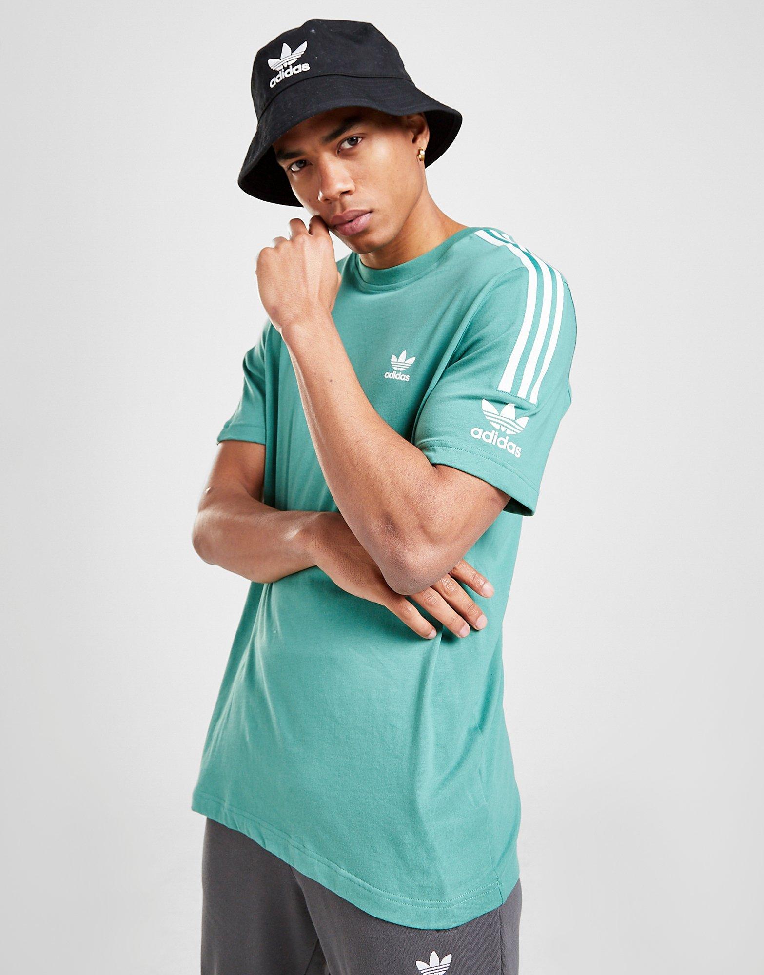 green adidas top mens