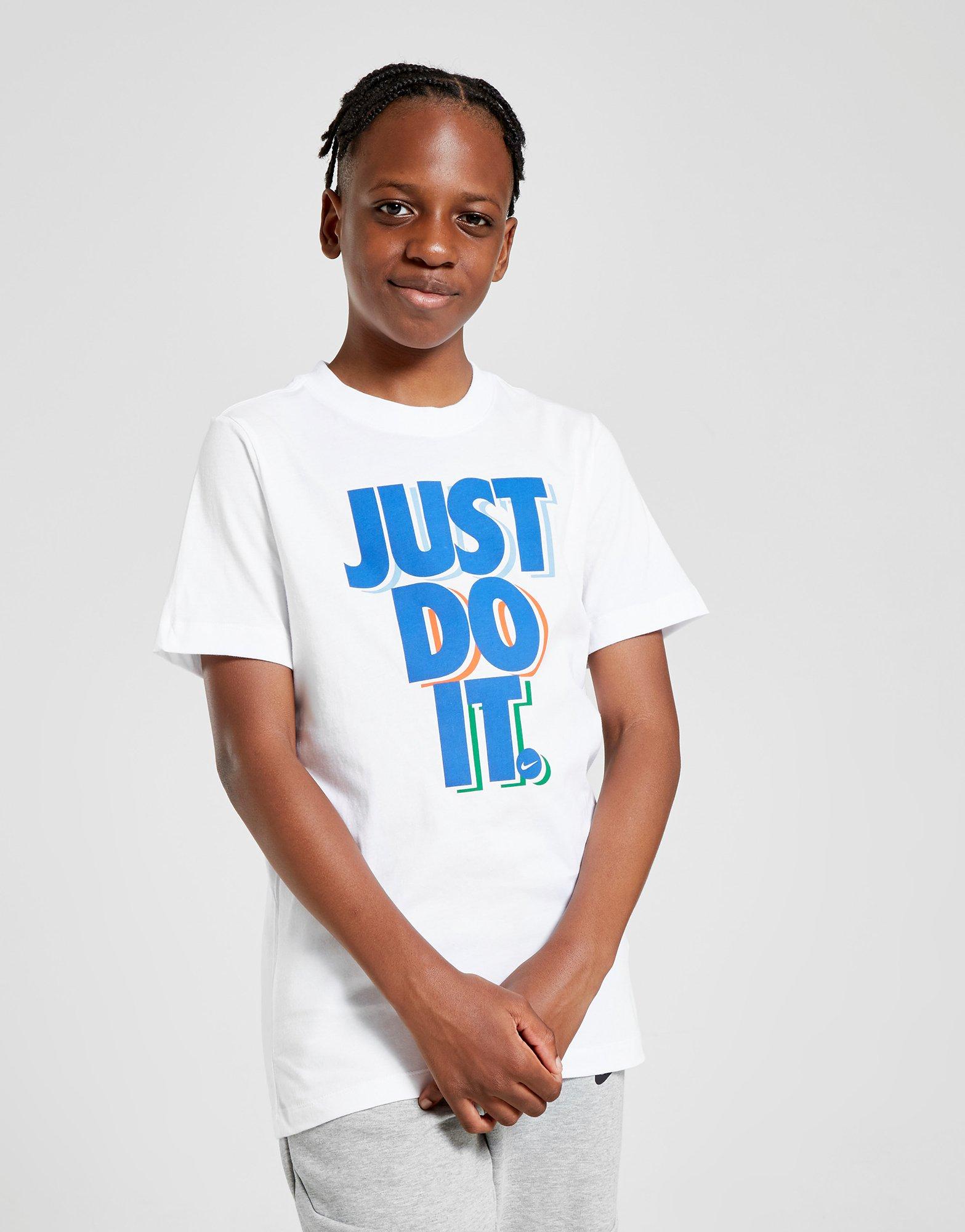 nike just do it stacked tee