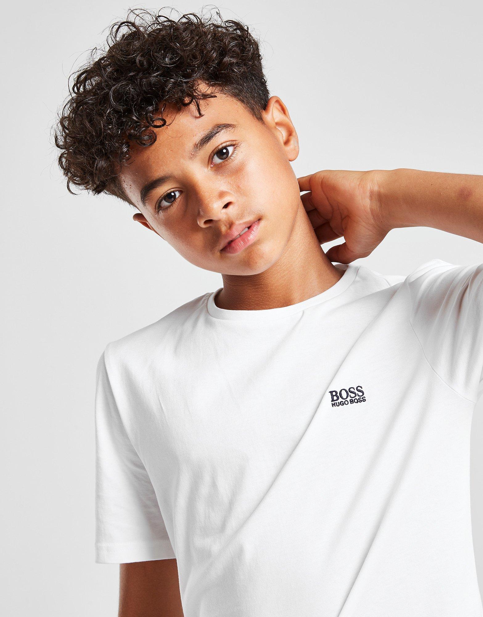 BOSS camiseta Small júnior Blanco JD Sports España