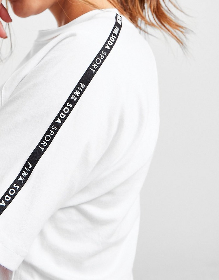Pink Soda Sport T-shirt Micro Tape Crop