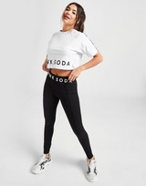 Pink Soda Sport T-shirt Micro Tape Crop