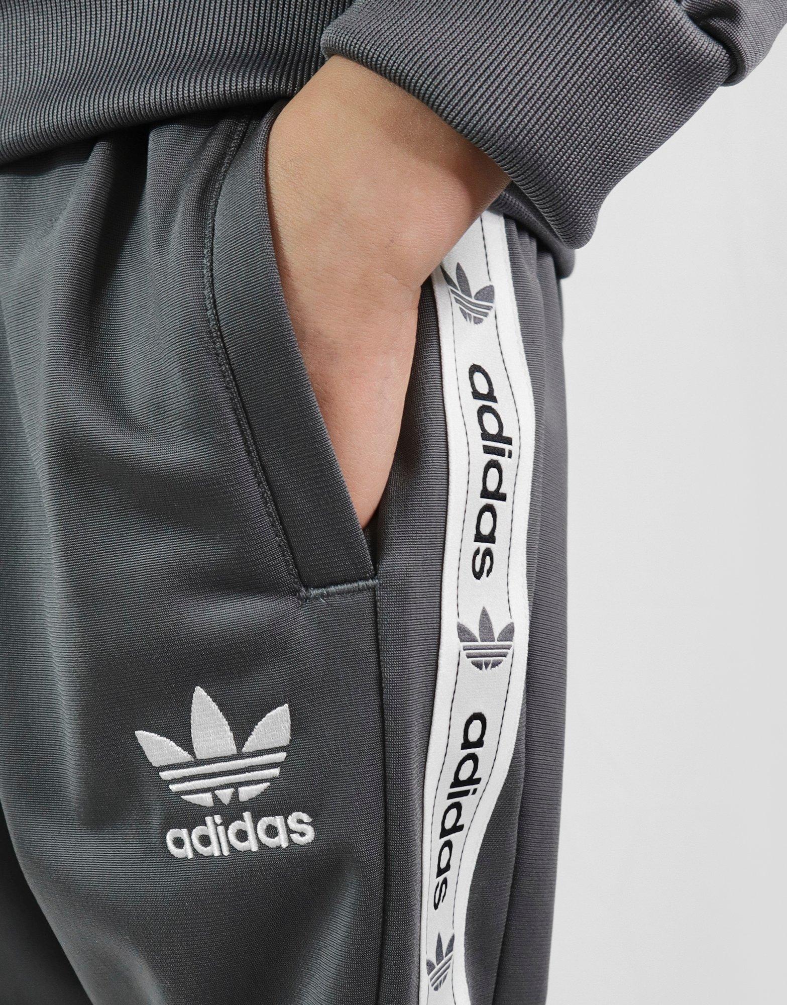 adidas tape tracksuit